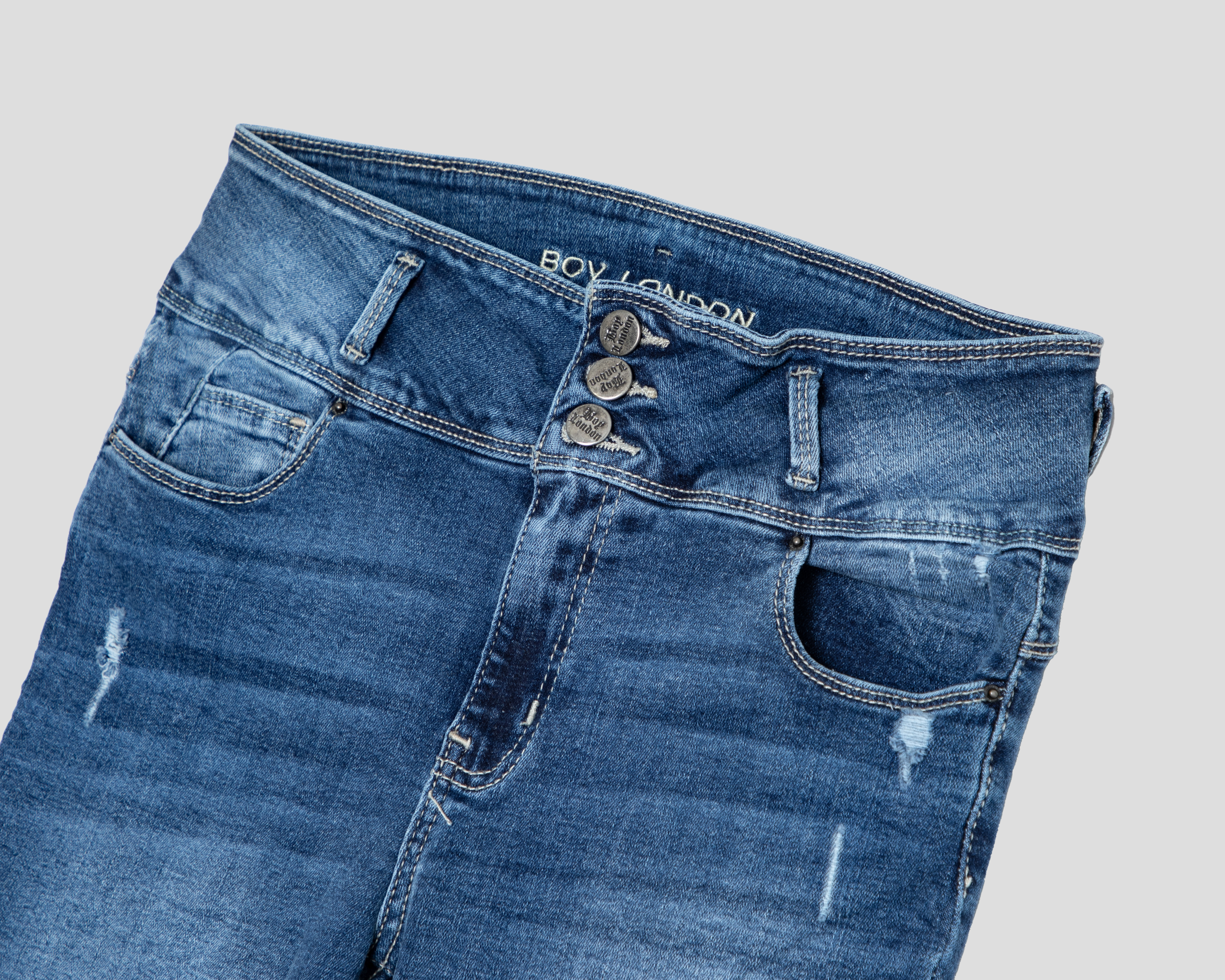 Foto 4 pulgar | Foto 3 | Jeans Skinny Boy London para Mujer