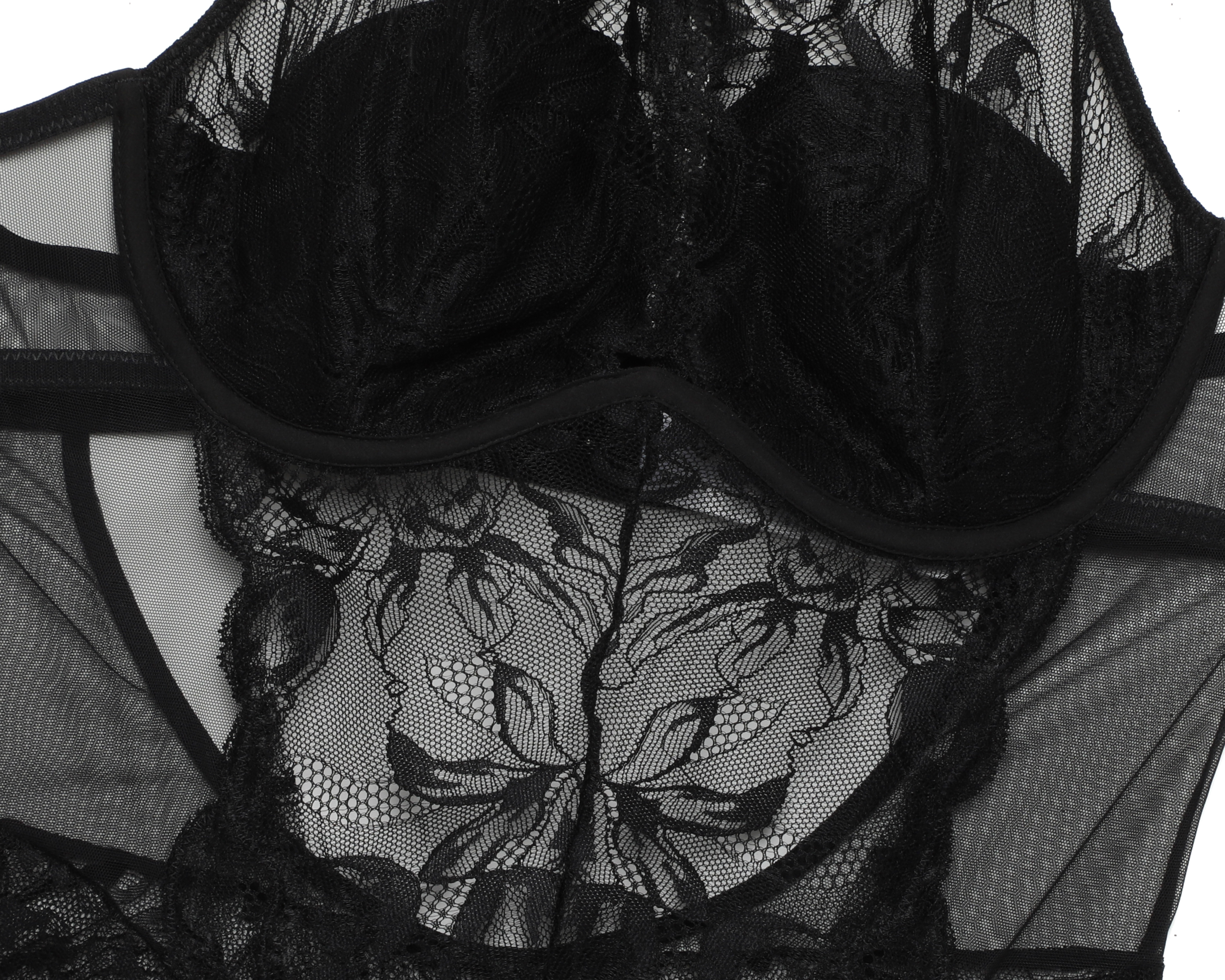 Foto 4 pulgar | Foto 3 | Body Guess con Encaje para Mujer