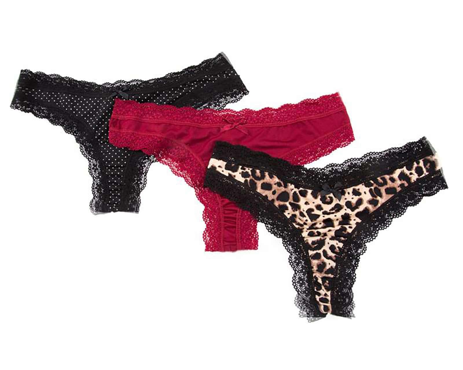 Foto 2 pulgar | Foto 1 | Tanga Frescura para Mujer 3 Pack