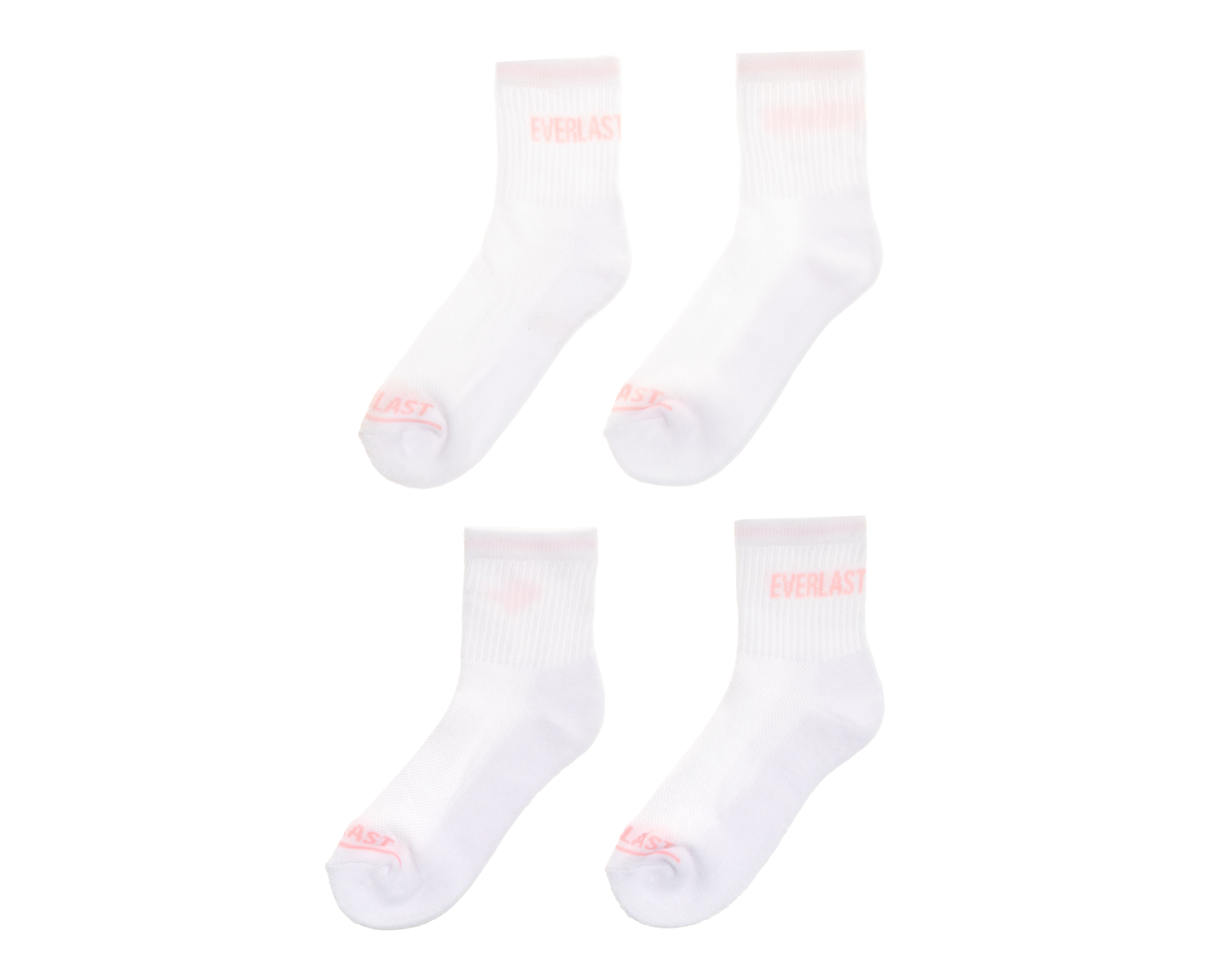 Calceta Deportiva Everlast para Mujer 4 Pares