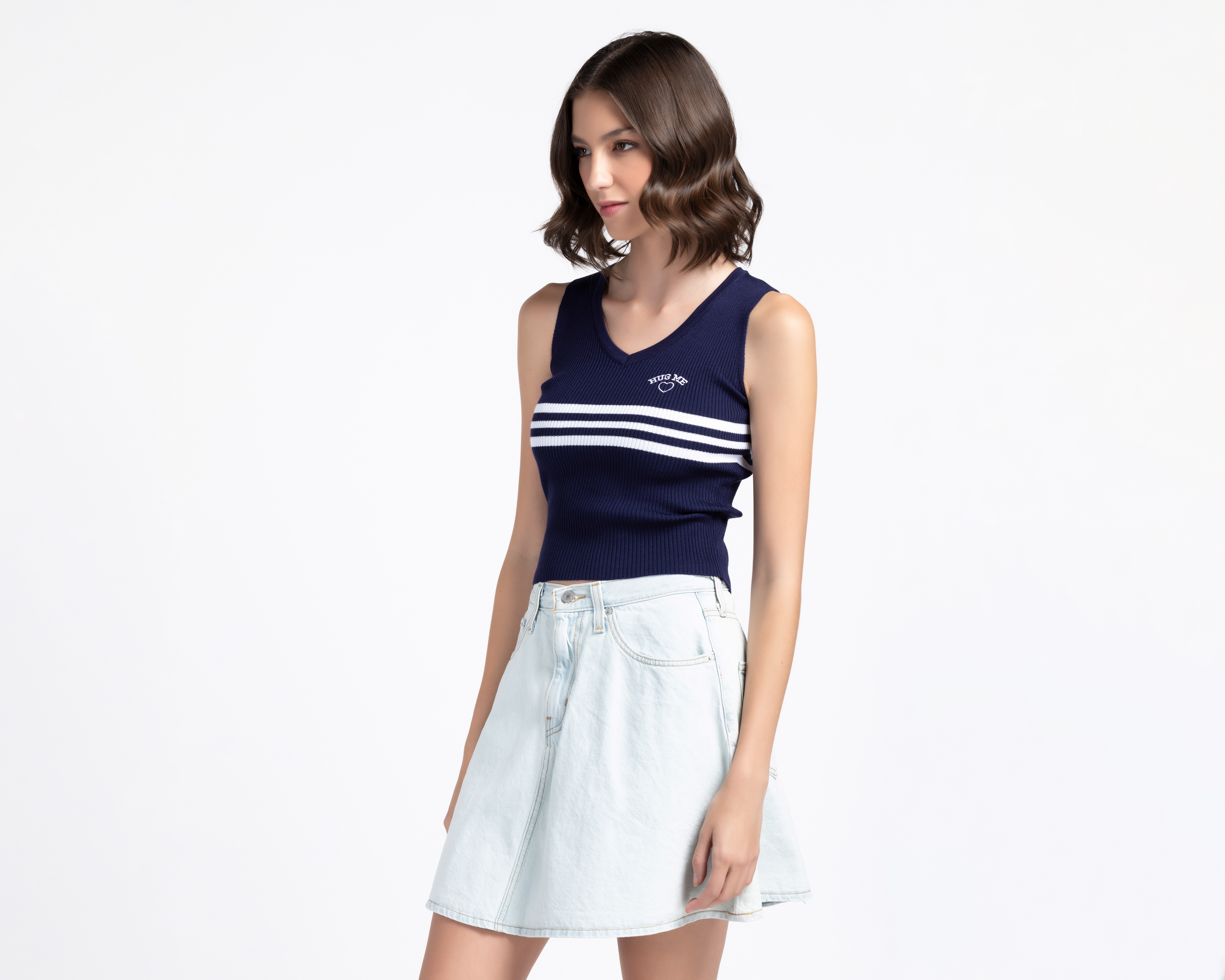 Foto 1 | Foto 1 | Playera Forever 21 sin Mangas Juvenil