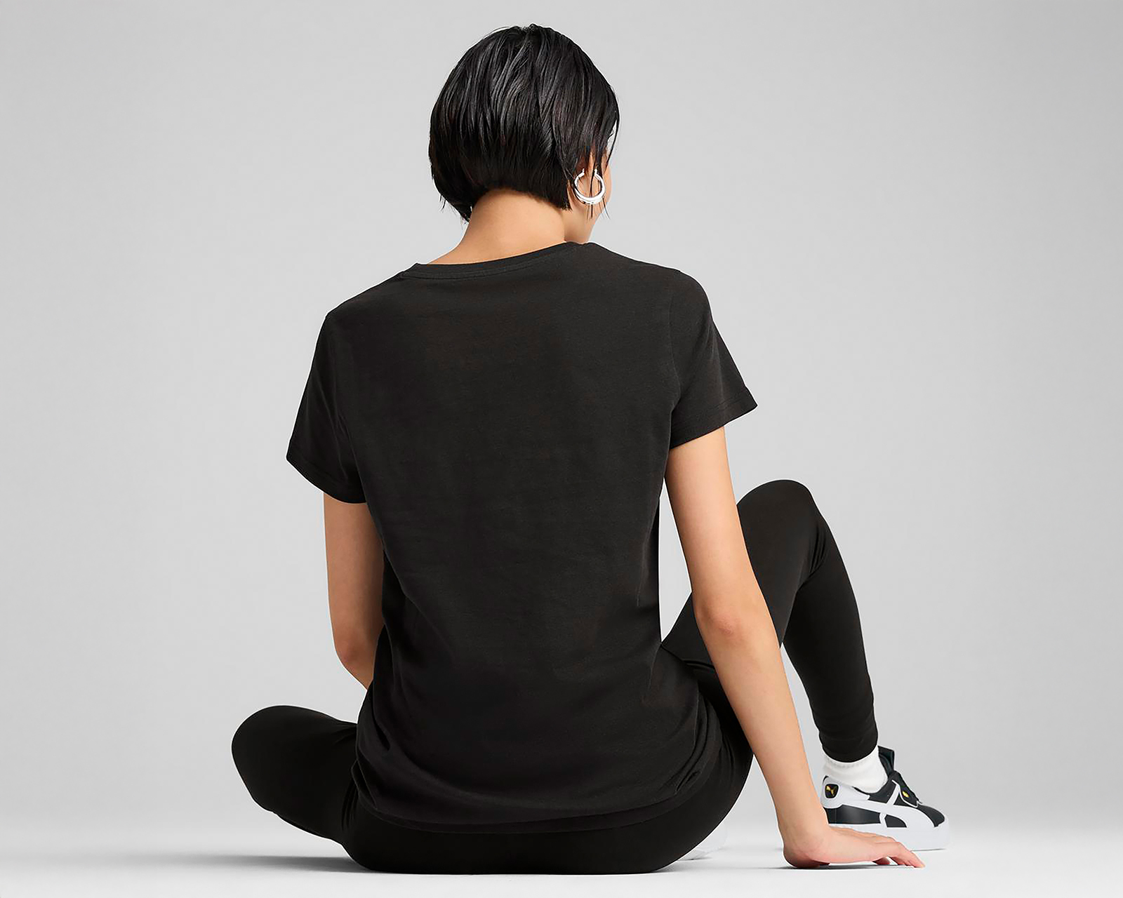 Foto 2 | Foto 2 | Playera Deportiva Puma Essentials Metallic para Mujer