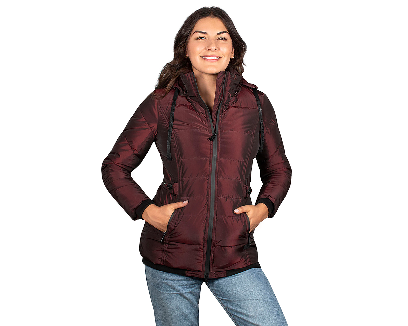 Chamarra Vino Greenlander para Mujer