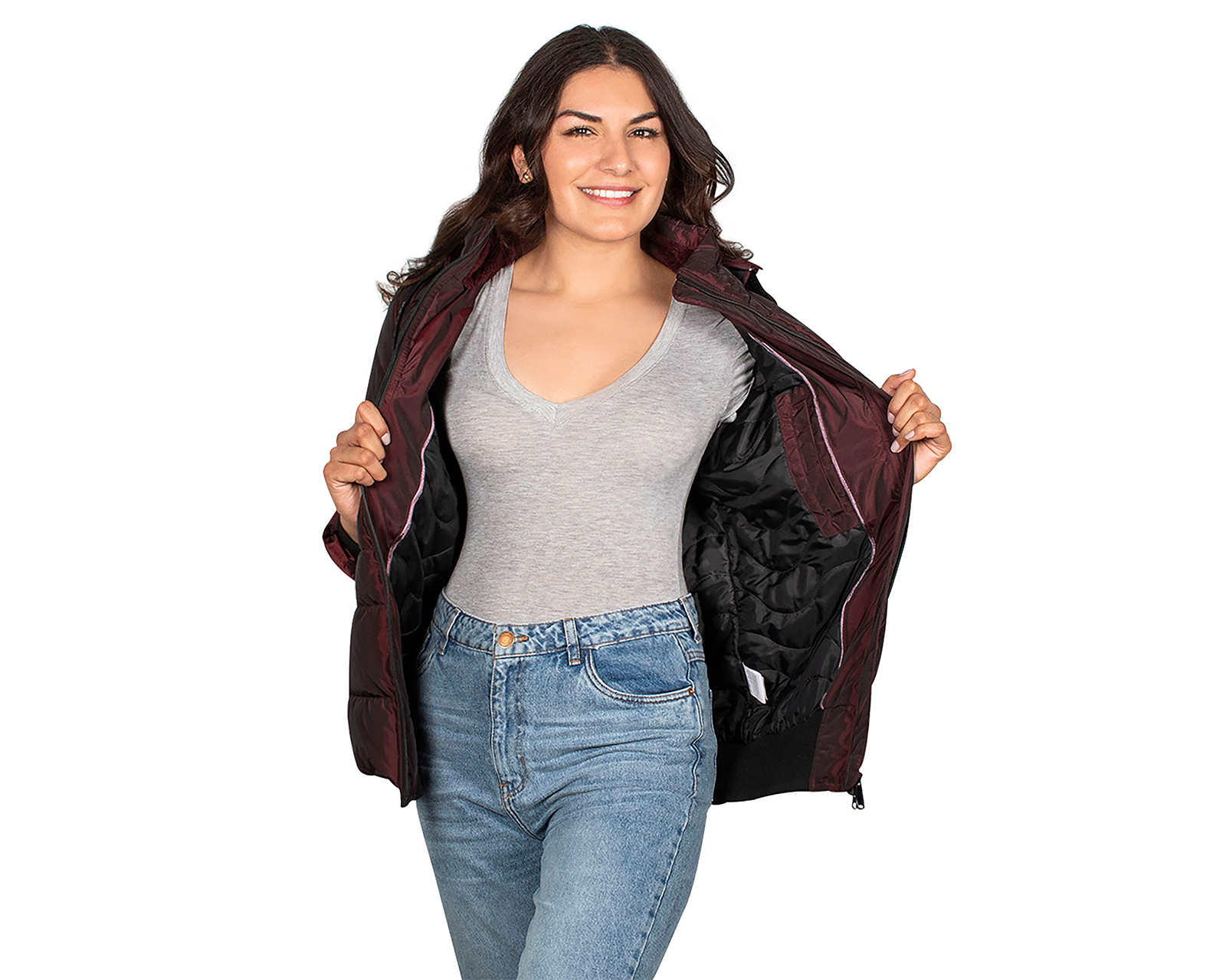 Foto 5 | Foto 5 | Chamarra Vino Greenlander para Mujer