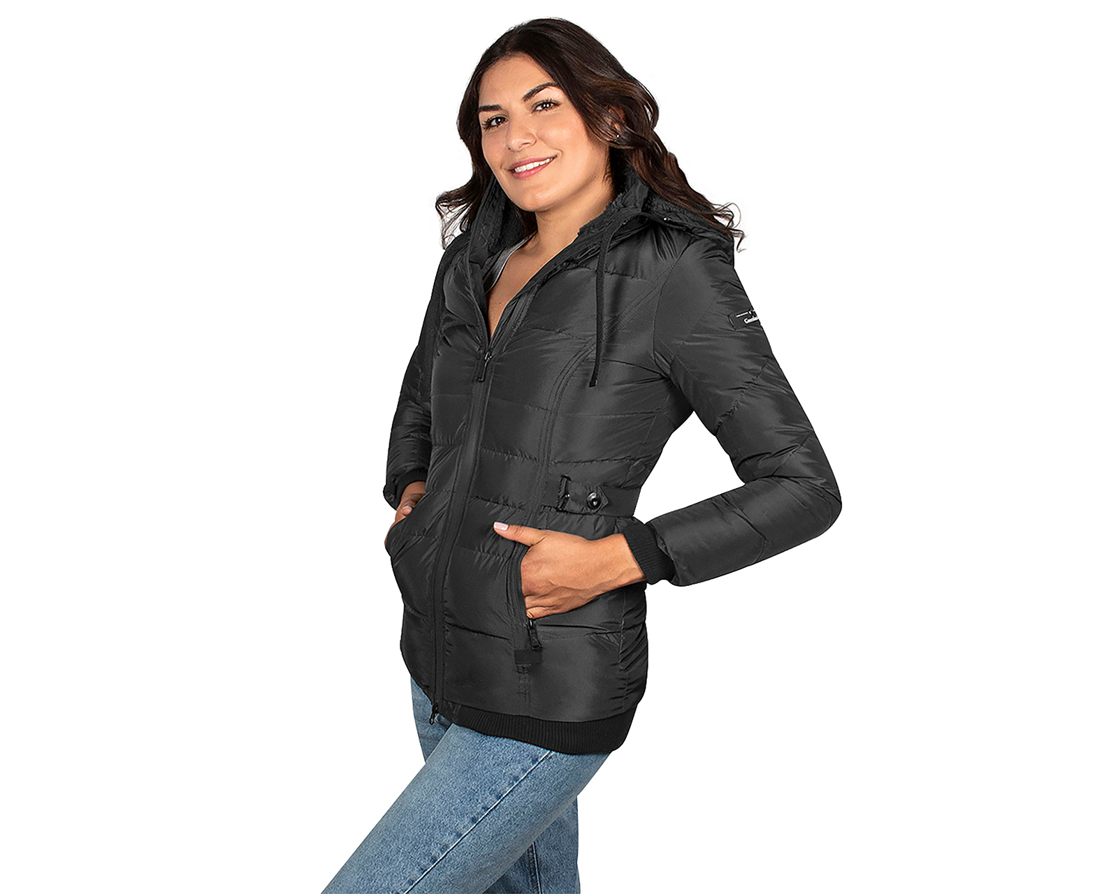 Foto 2 | Foto 2 | Chamarra Capitonada Greenlander para Mujer