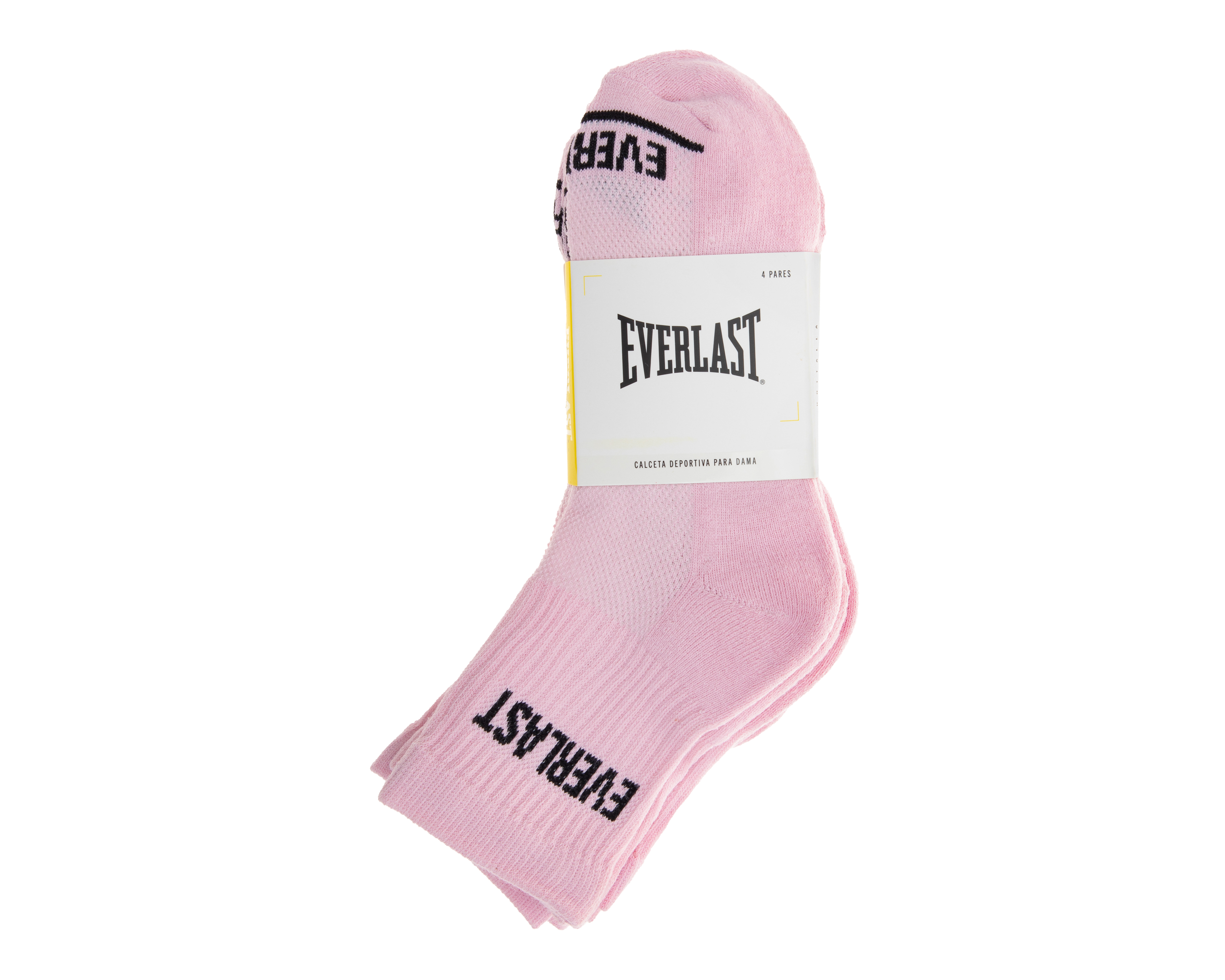 Foto 3 | Foto 3 | Calcetas Deportivas Everlast para Mujer 4 Pares