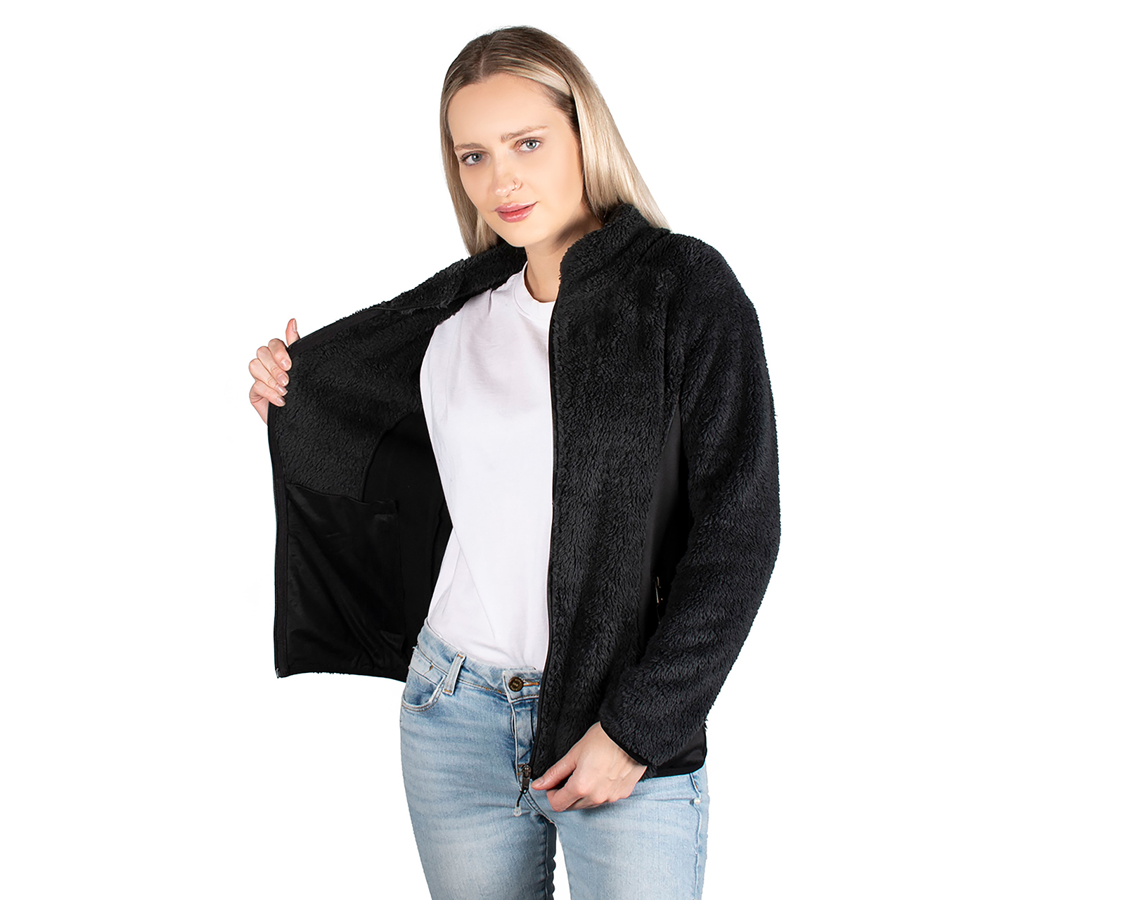 Foto 4 | Foto 4 | Chamarra Negra Greenlander para Mujer