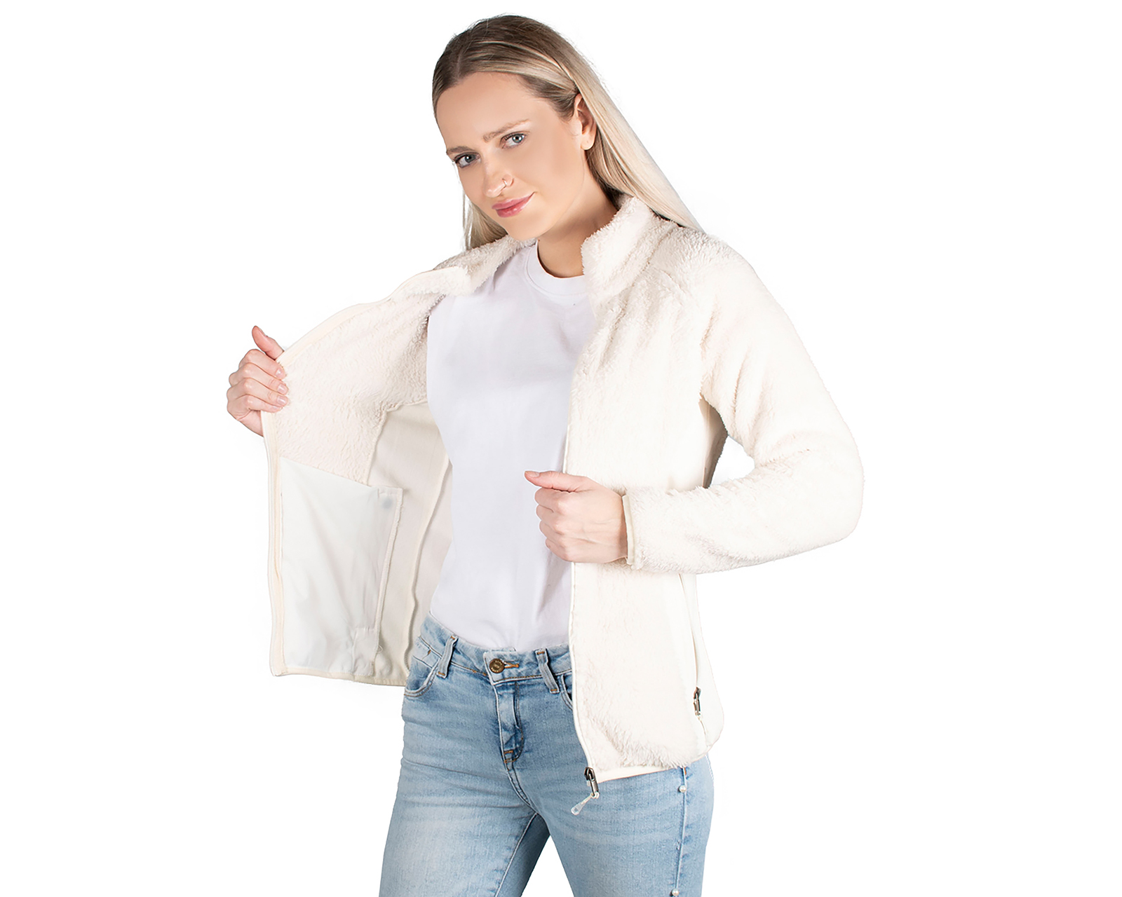 Foto 4 | Foto 4 | Chamarra Beige Greenlander para Mujer