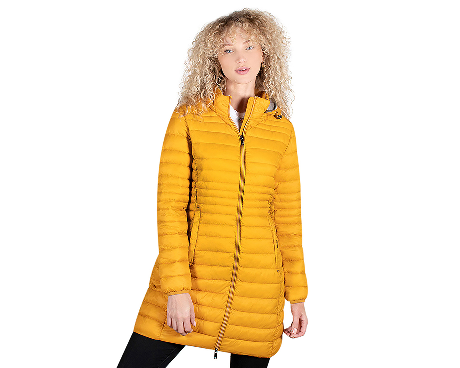 Chamarra Amarilla Greenlander para Mujer