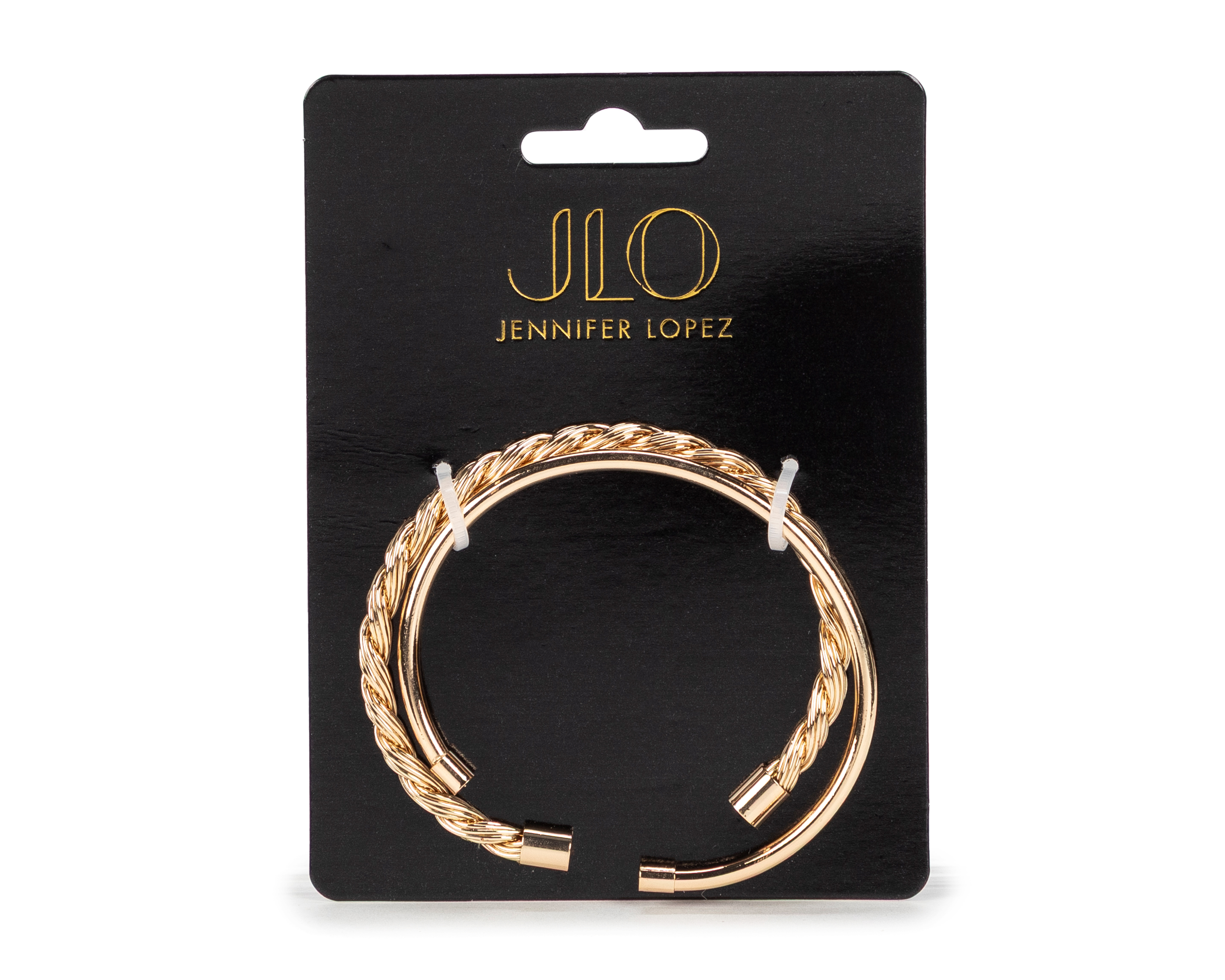 Pulseras de Metal Jennifer Lopez 2 Piezas