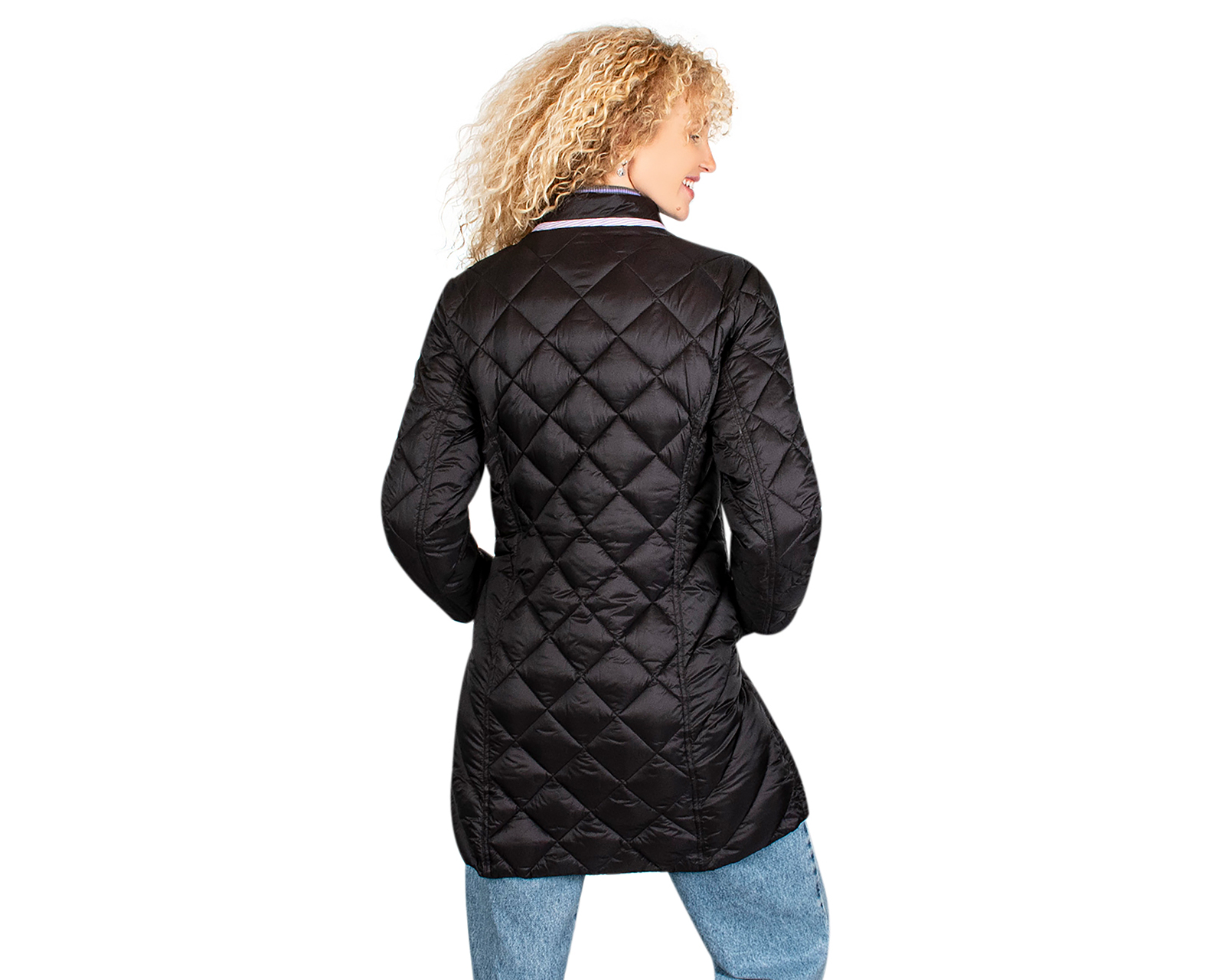 Foto 4 pulgar | Foto 3 | Chamarra Negra Greenlander para Mujer