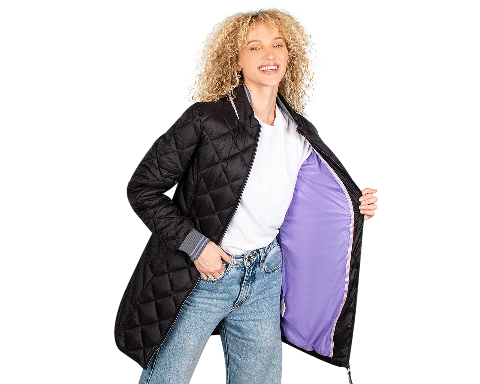 Foto 5 pulgar | Foto 4 | Chamarra Negra Greenlander para Mujer