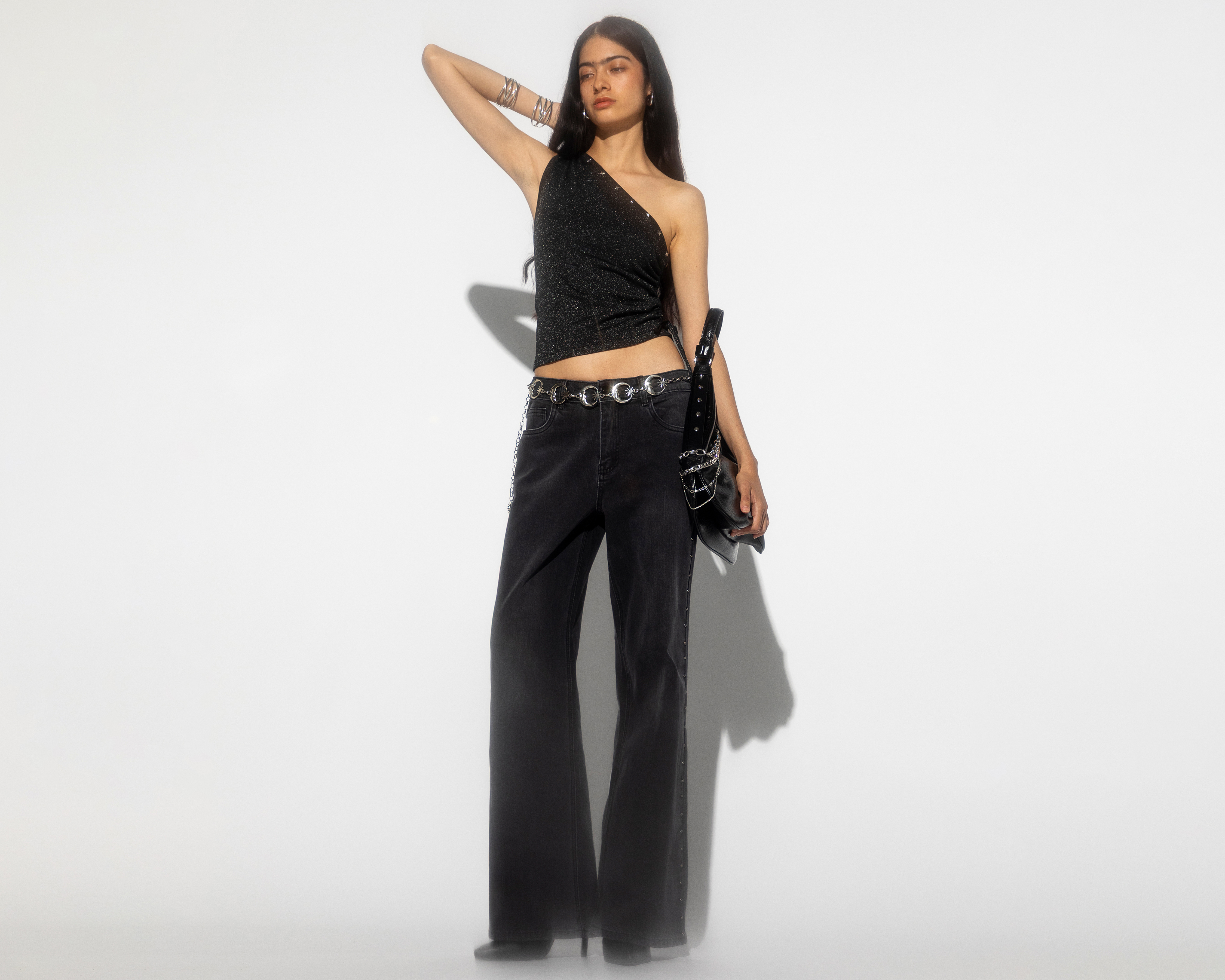 Playera Asimétrica Strona para Mujer