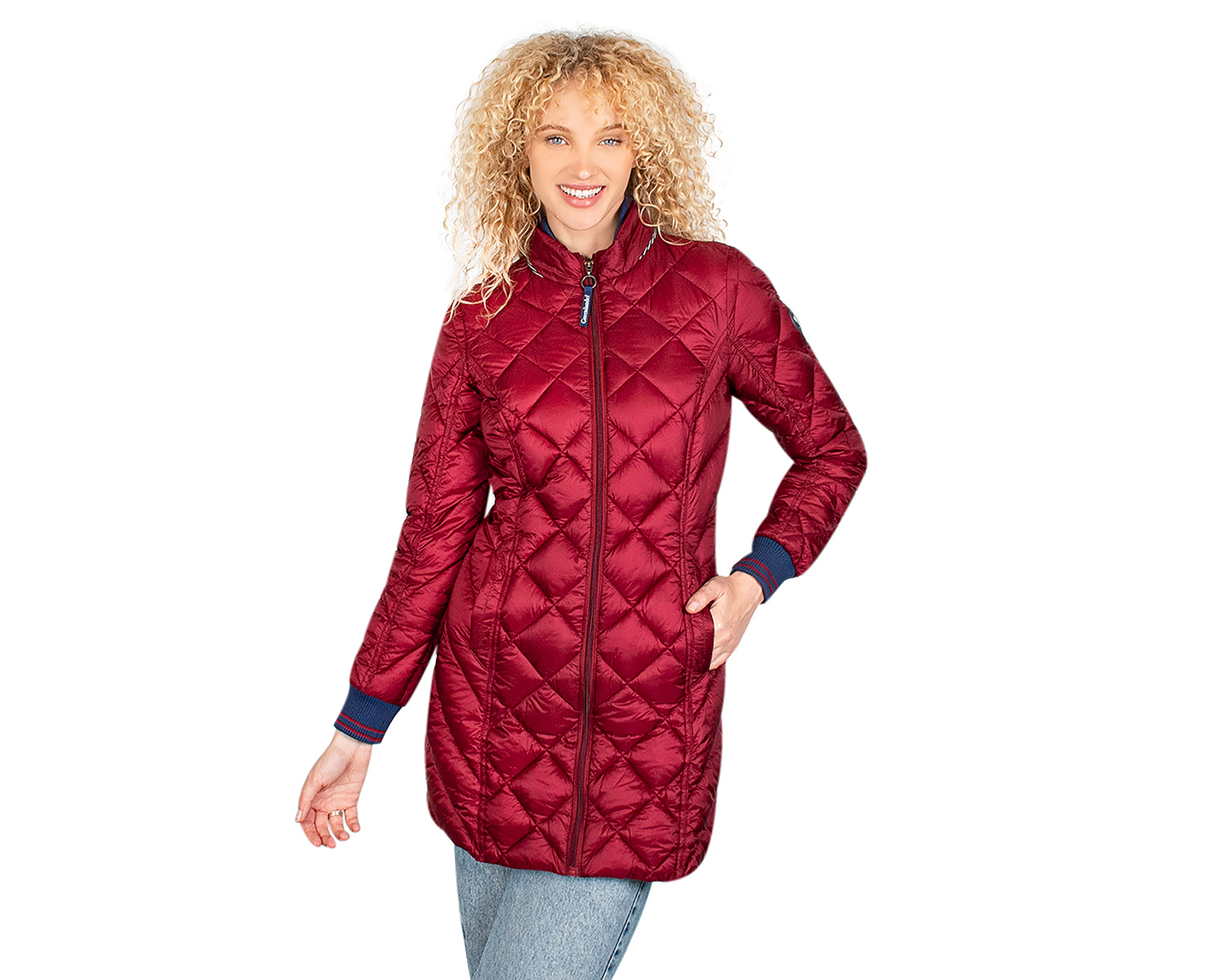 Chamarra Roja Greenlander para Mujer