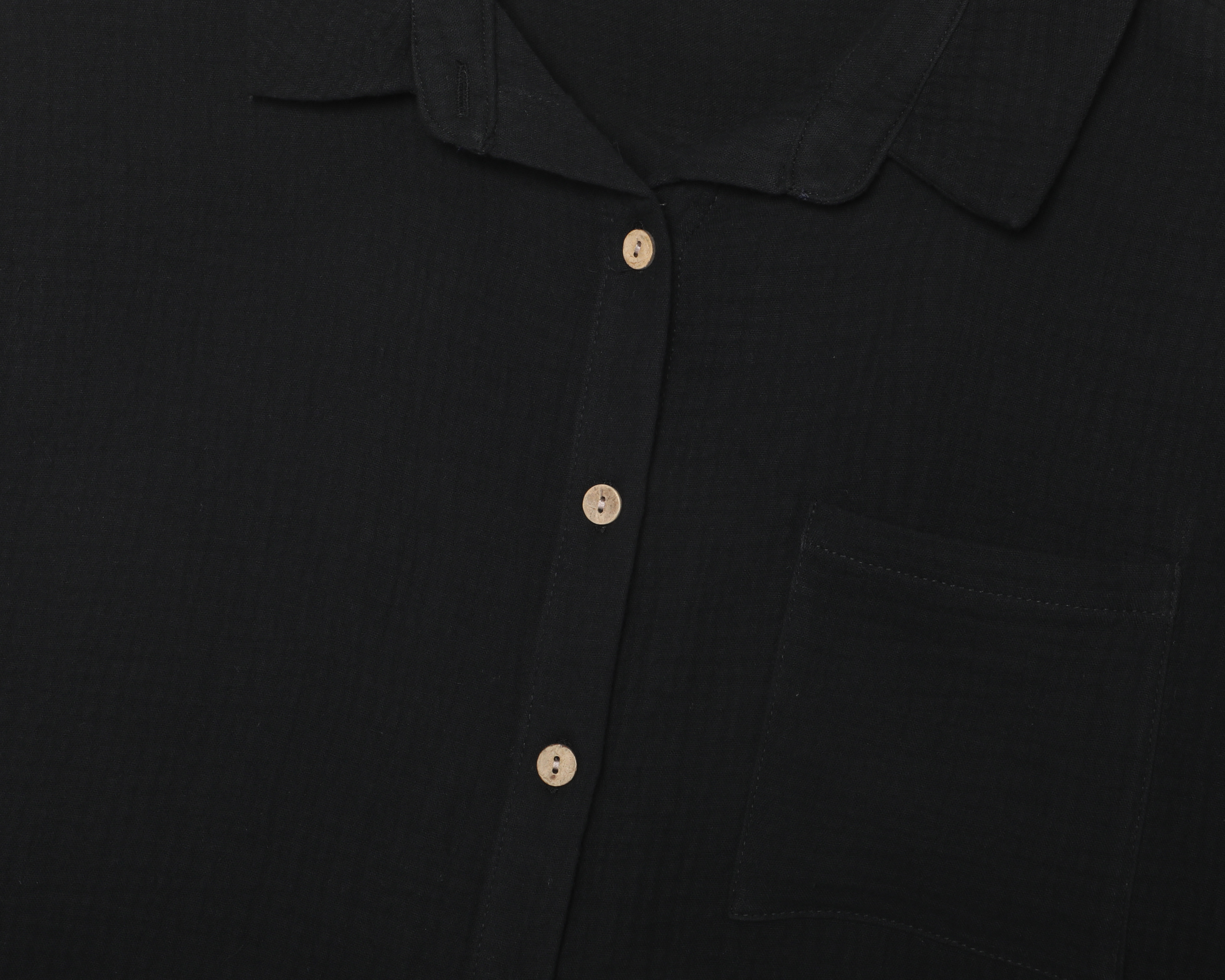 Foto 4 pulgar | Foto 3 | Blusa Negra Refill para Mujer