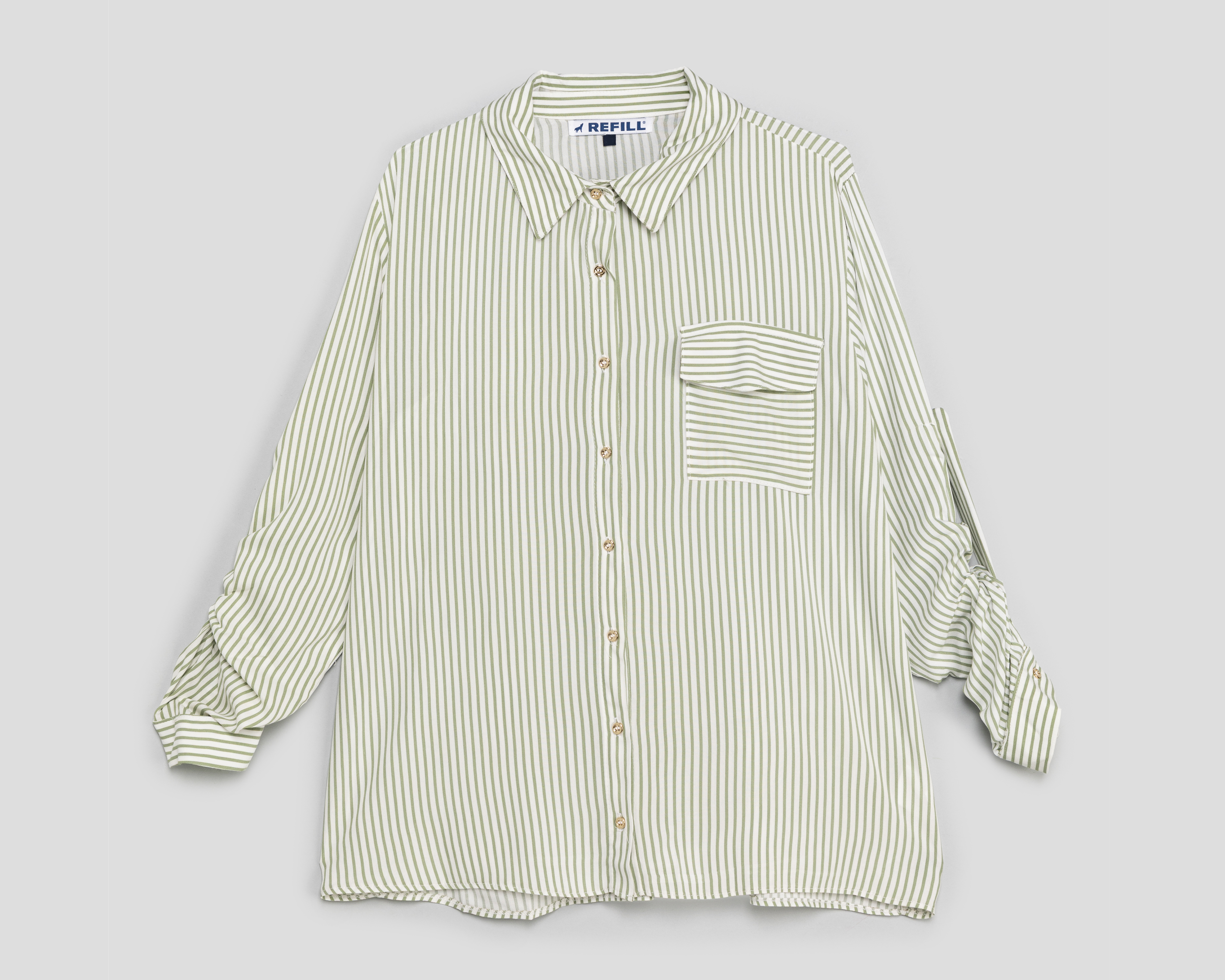 Camisa Manga Larga Refill para Mujer