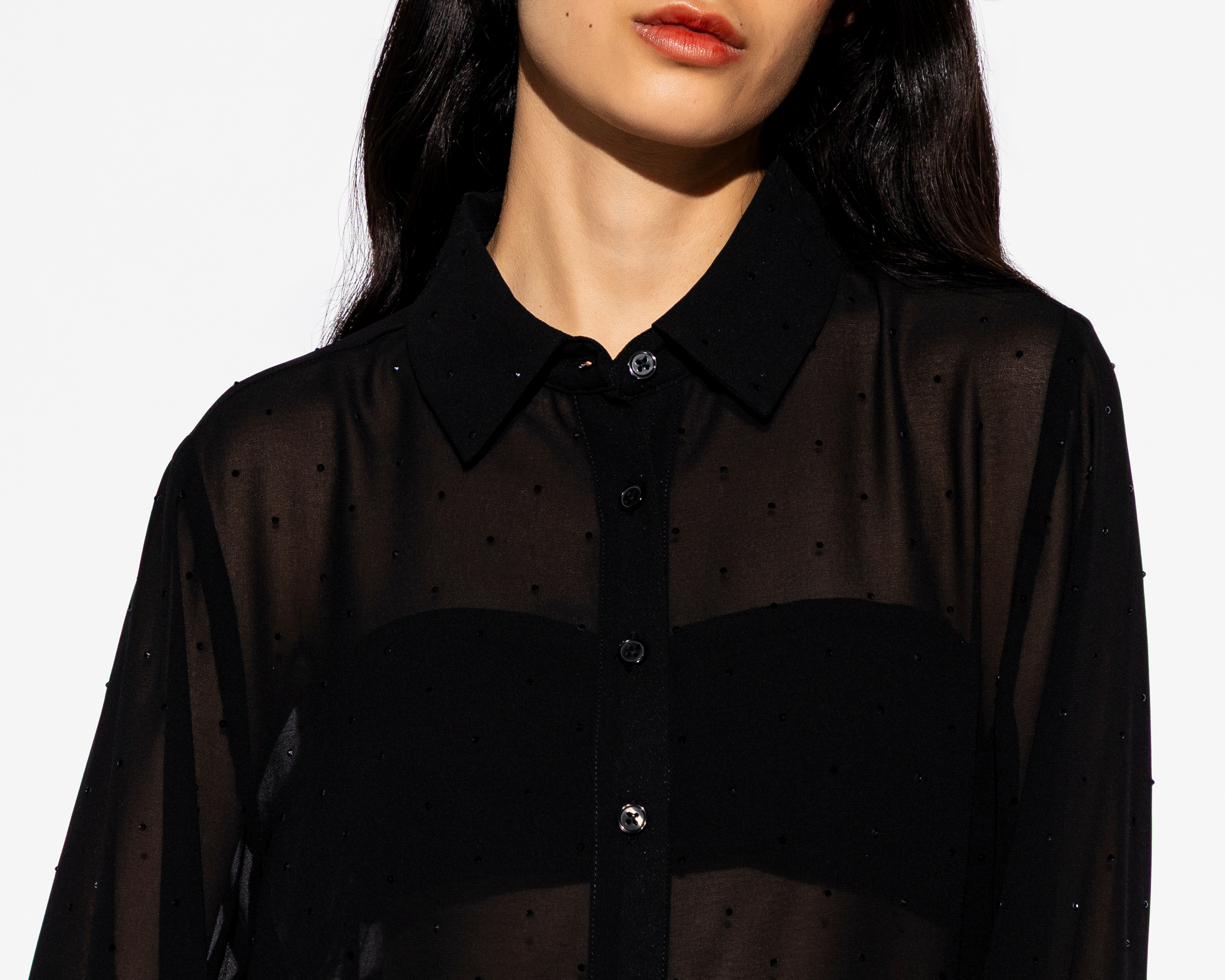 Foto 5 pulgar | Foto 4 | Blusa de Gasa Strona para Mujer