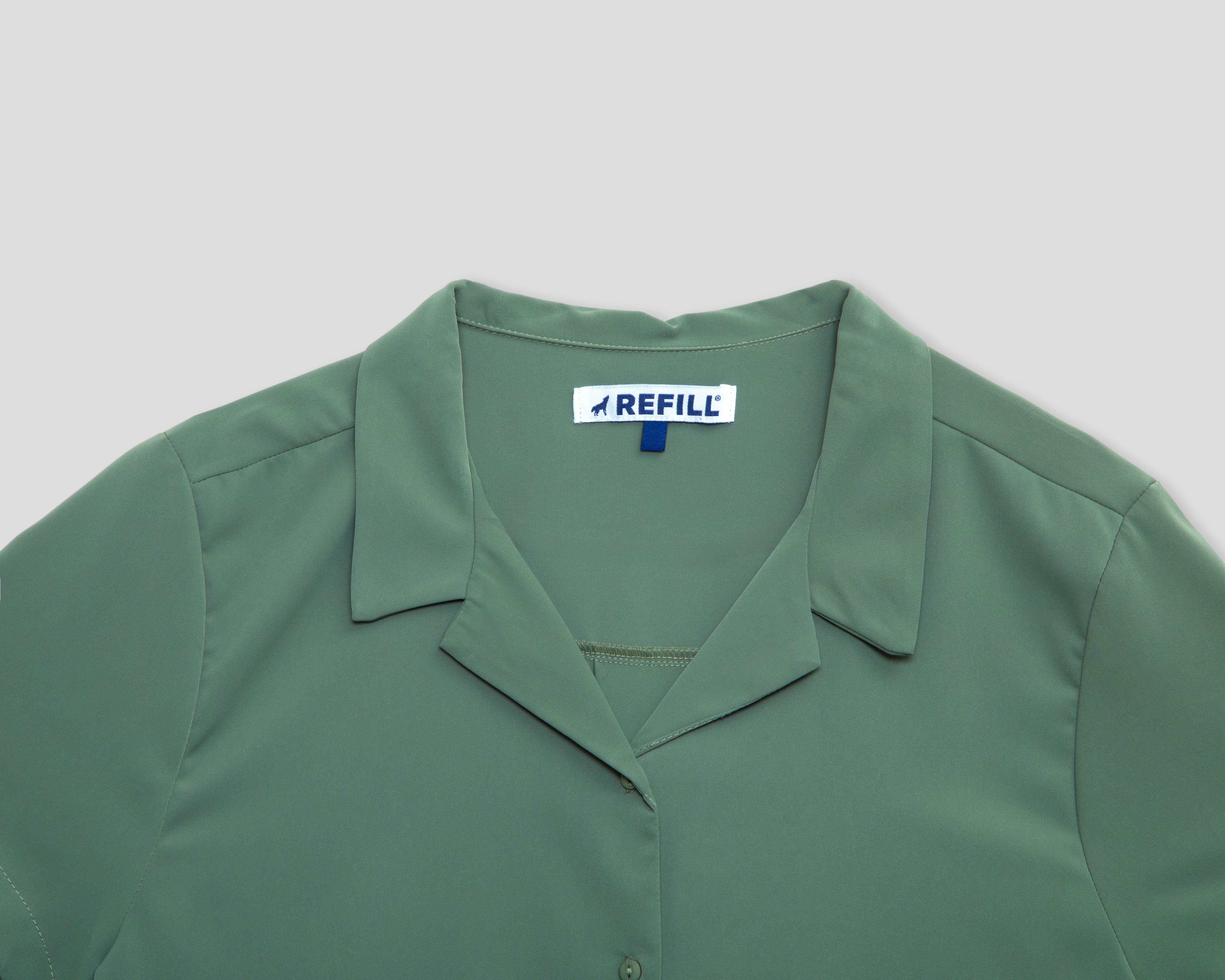 Foto 3 | Foto 3 | Blusa Verde Refill para Mujer