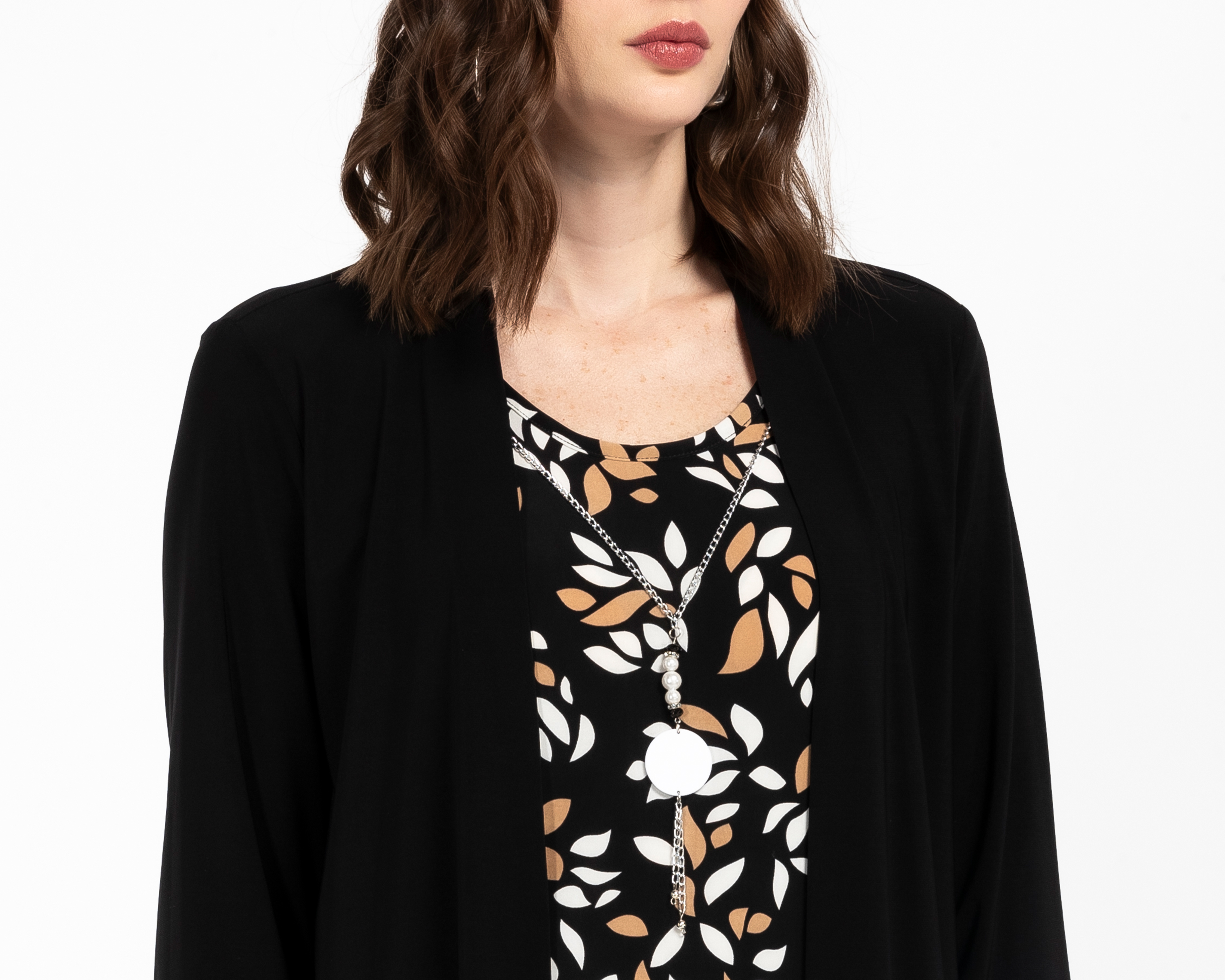 Foto 4 | Foto 4 | Blusa con Collar Lady Sun para Mujer