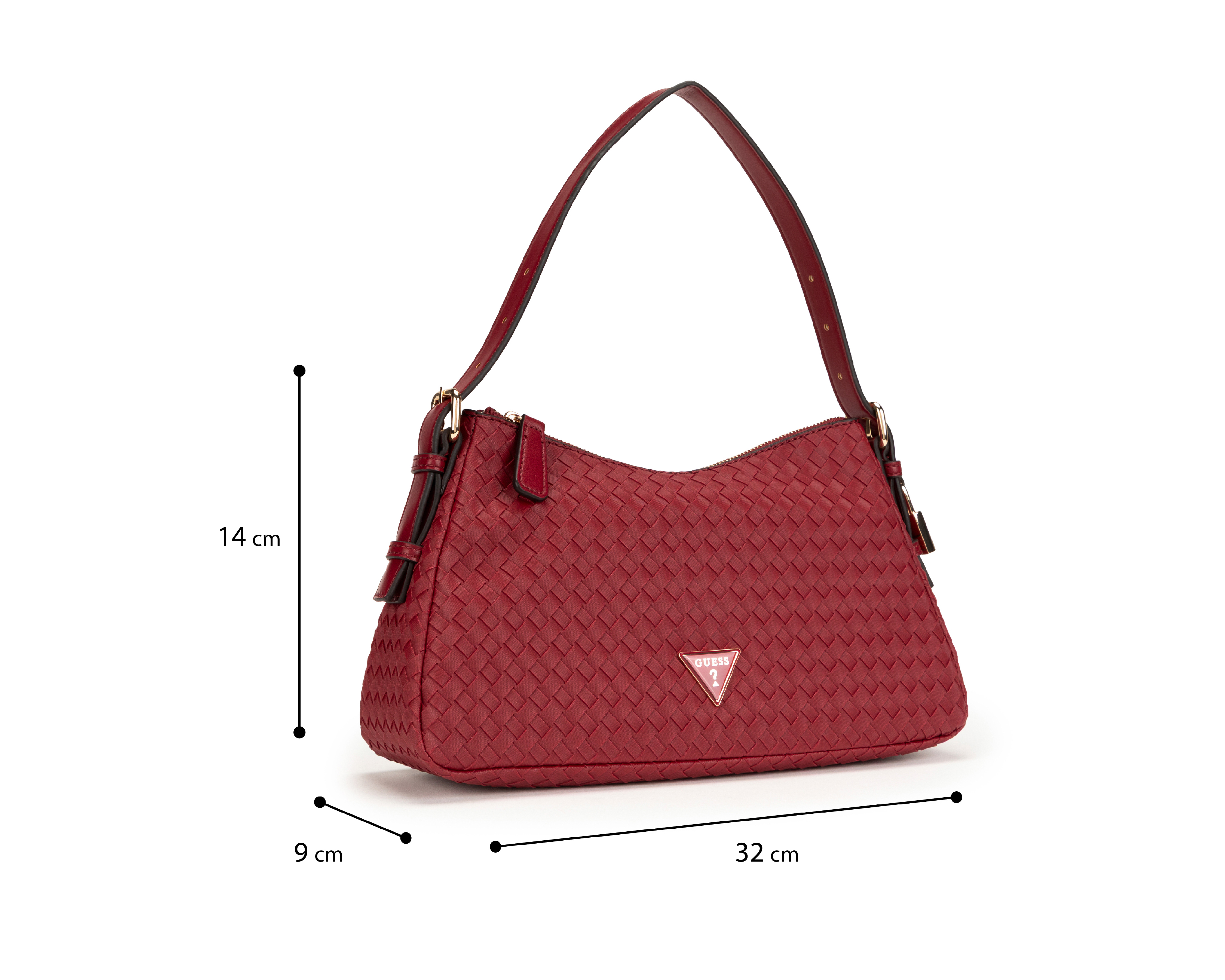 Foto 6 pulgar | Foto 5 | Bolsa de Hombro Guess Alisha