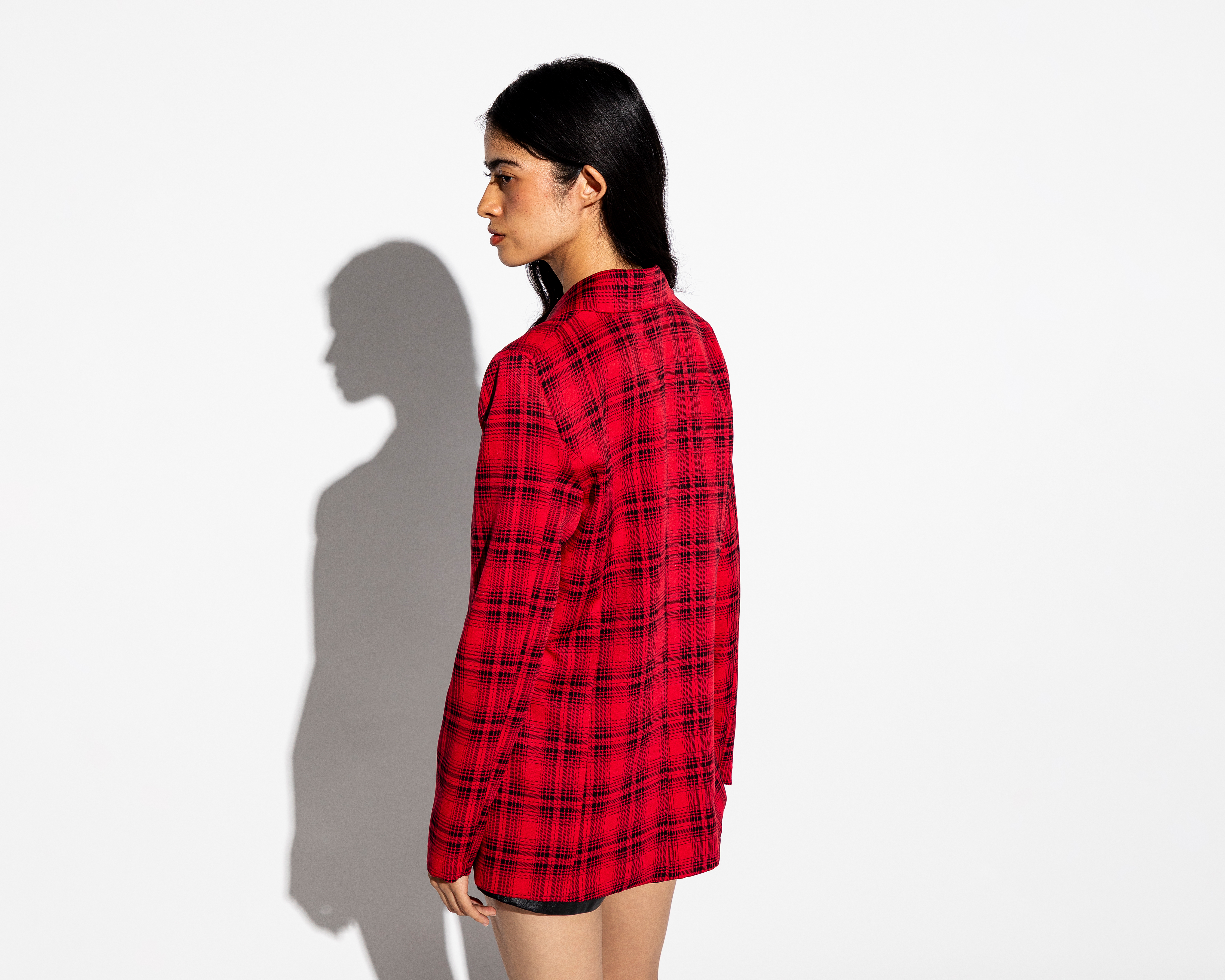 Foto 3 | Foto 3 | Blazer a Cuadros Strona para Mujer