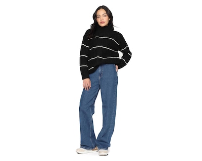 Foto 2 | Foto 2 | Suéter Negro Calvin Klein para Mujer