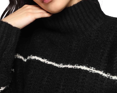 Foto 4 | Foto 4 | Suéter Negro Calvin Klein para Mujer