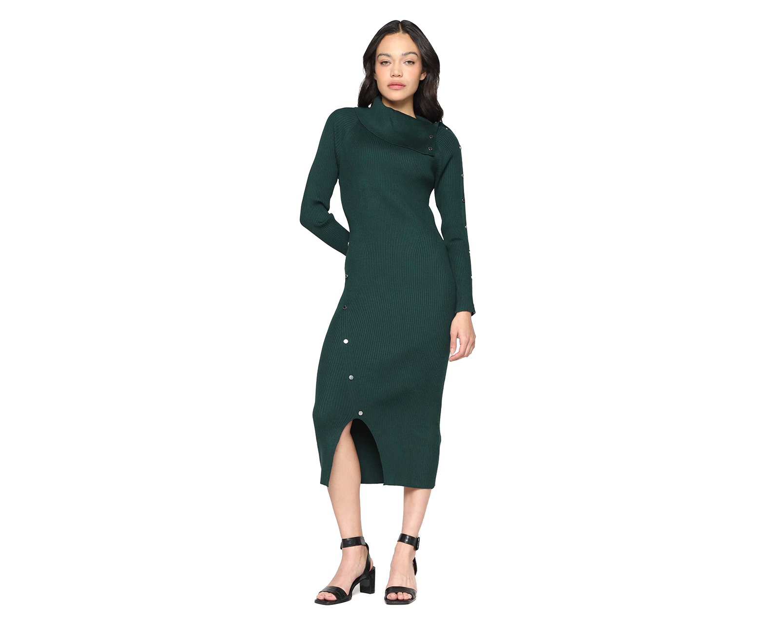 Vestido Casual Calvin Klein Manga Larga para Mujer
