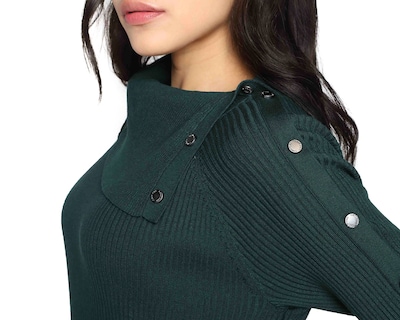 Foto 4 | Foto 4 | Vestido Casual Calvin Klein Manga Larga para Mujer