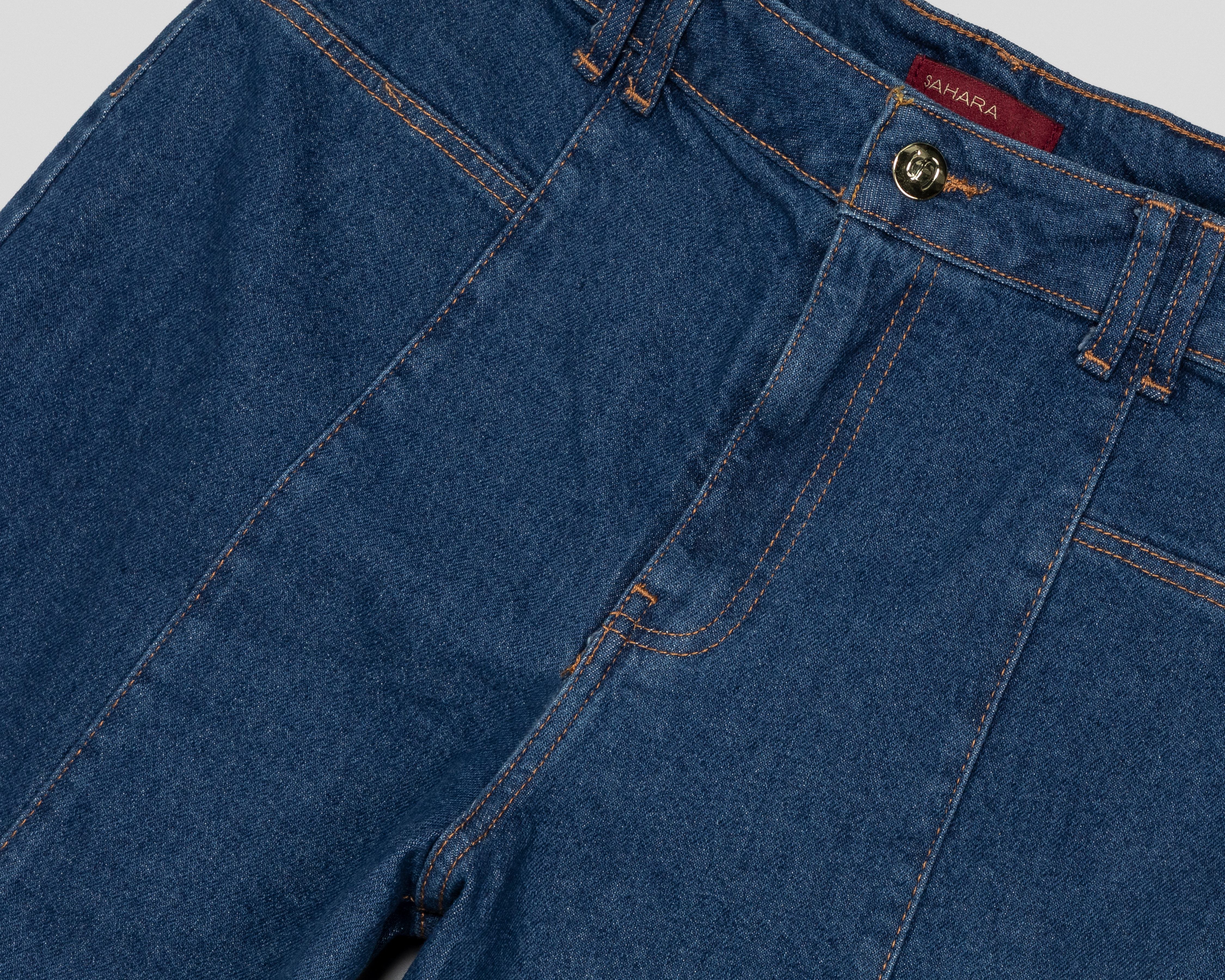 Foto 4 pulgar | Foto 3 | Jeans Recto Sahara para Mujer