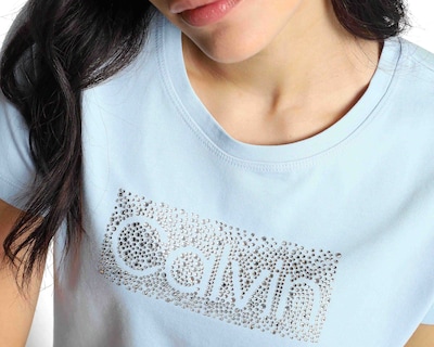 Foto 4 | Foto 4 | Playera Manga Corta Calvin Klein para Mujer