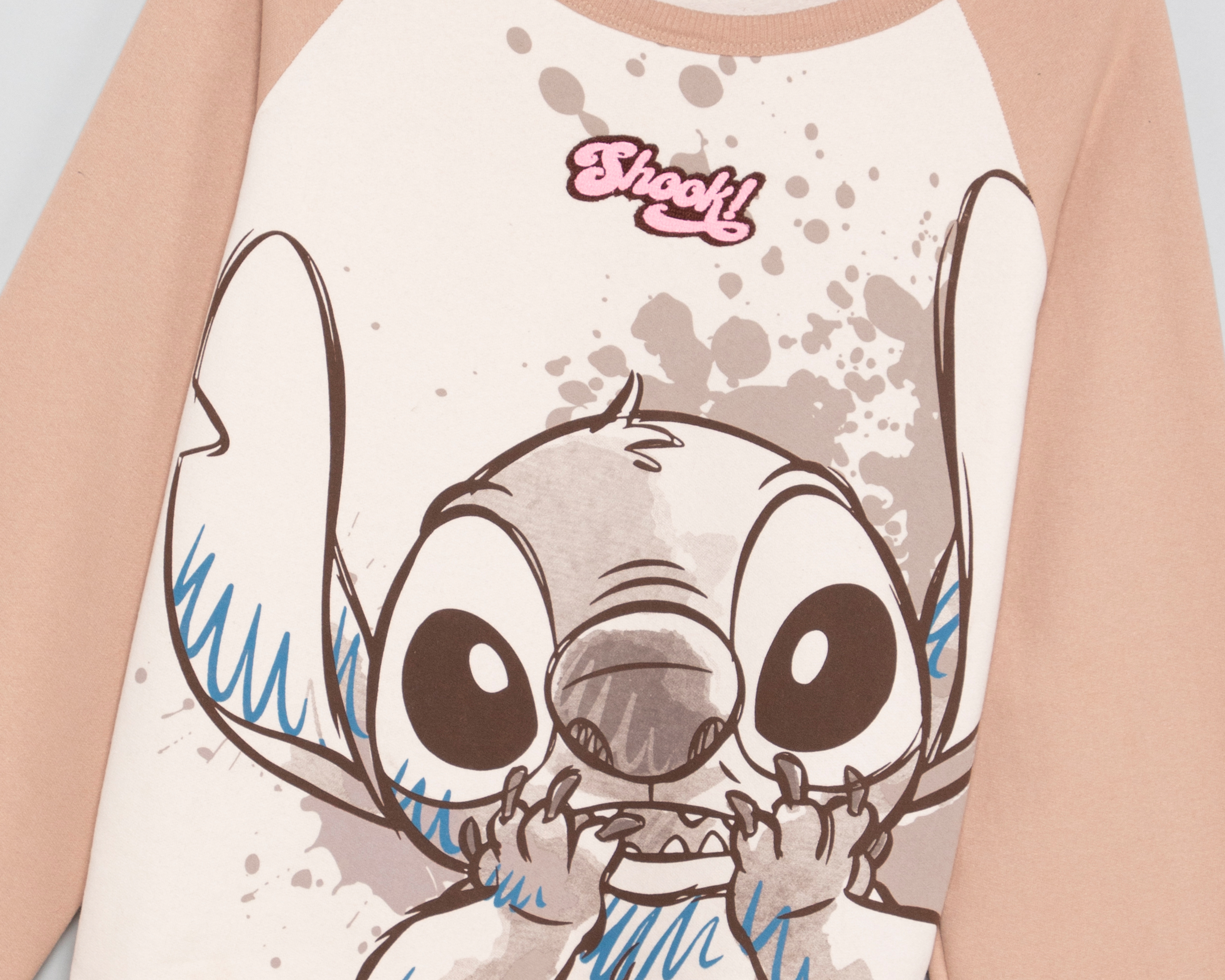 Foto 3 | Foto 3 | Sudadera Estampada Disney Stitch para Mujer