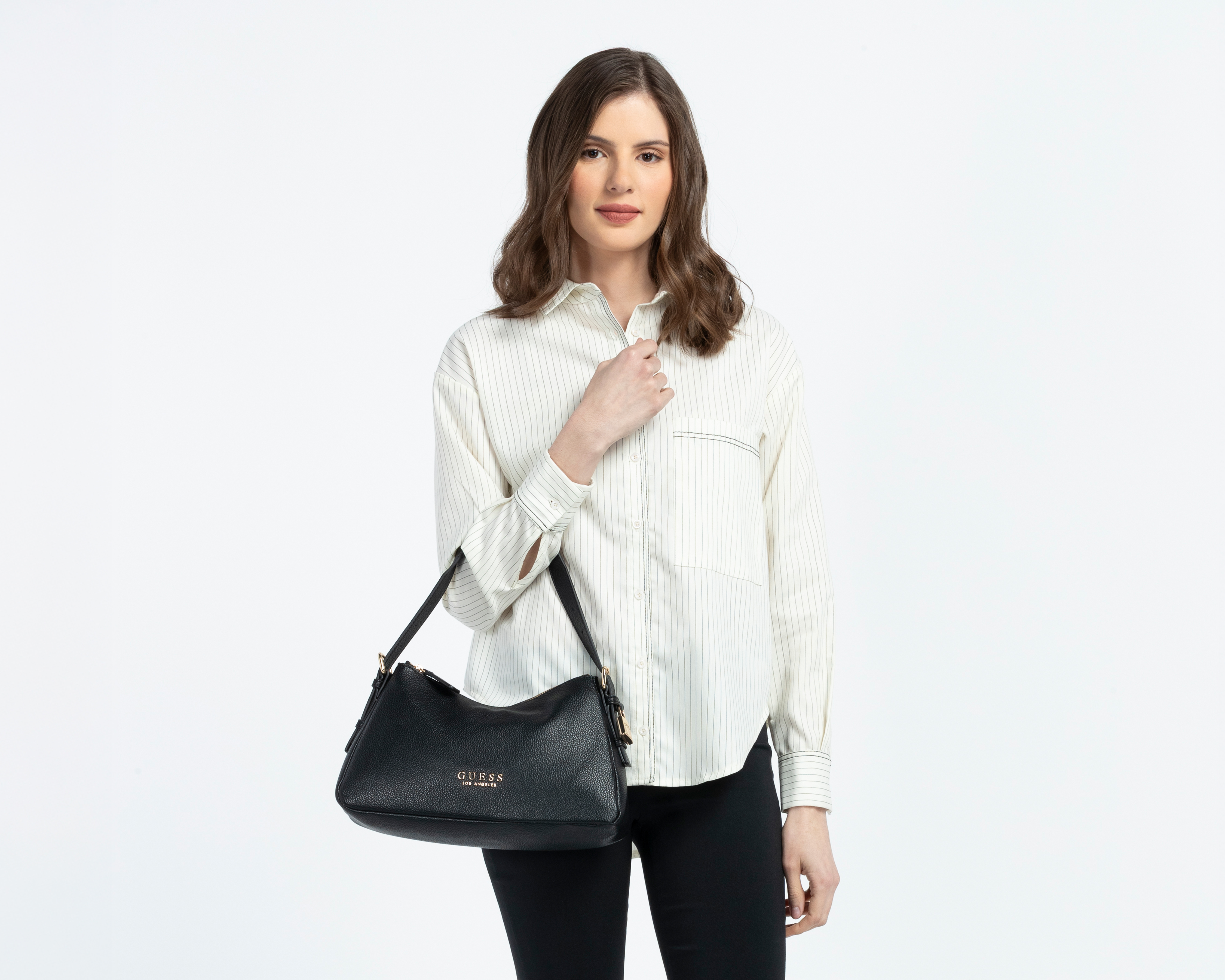 Foto 6 | Foto 6 | Bolsa de Hombro Guess Alisha