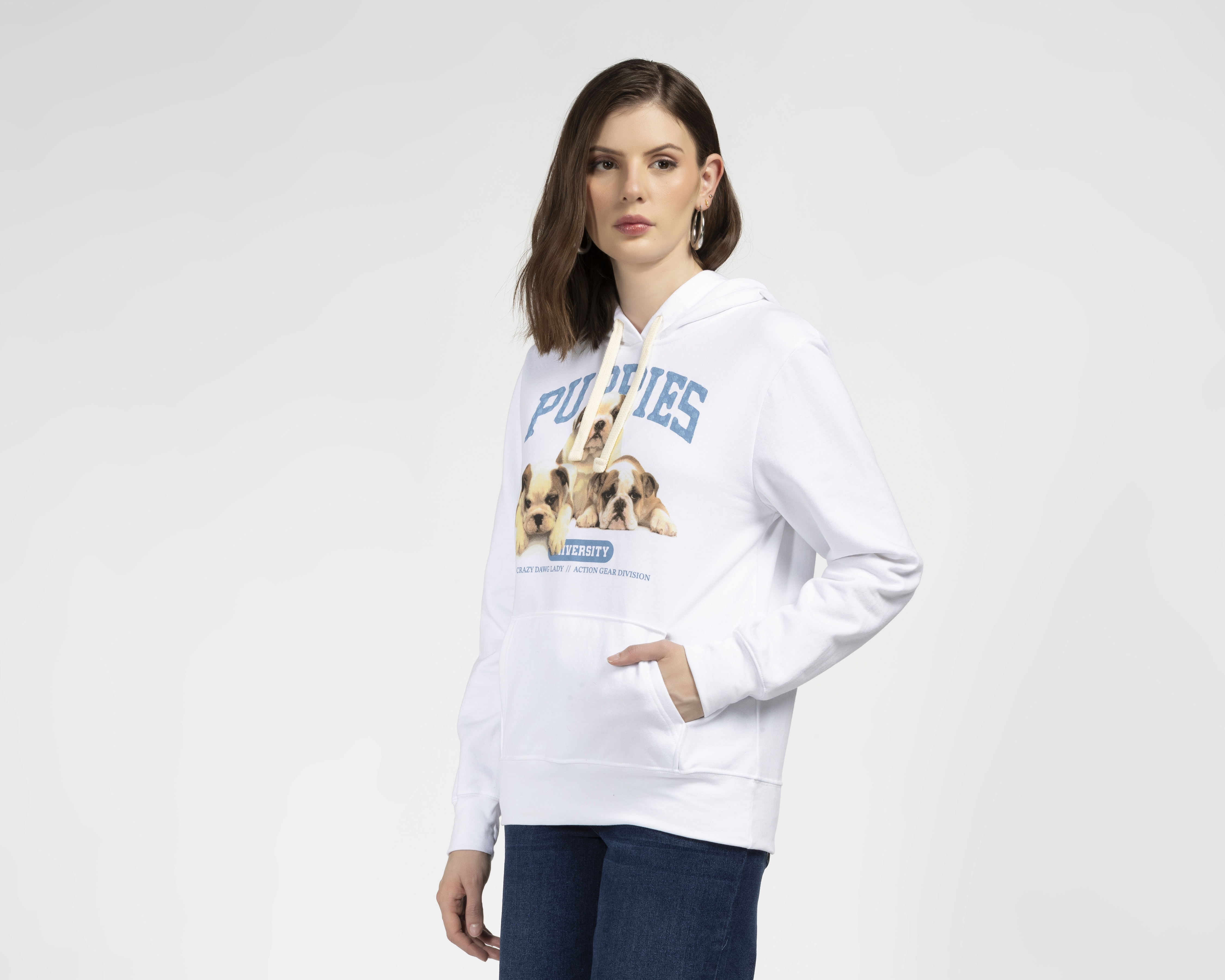 Sudadera con Capucha Action Gear para Mujer