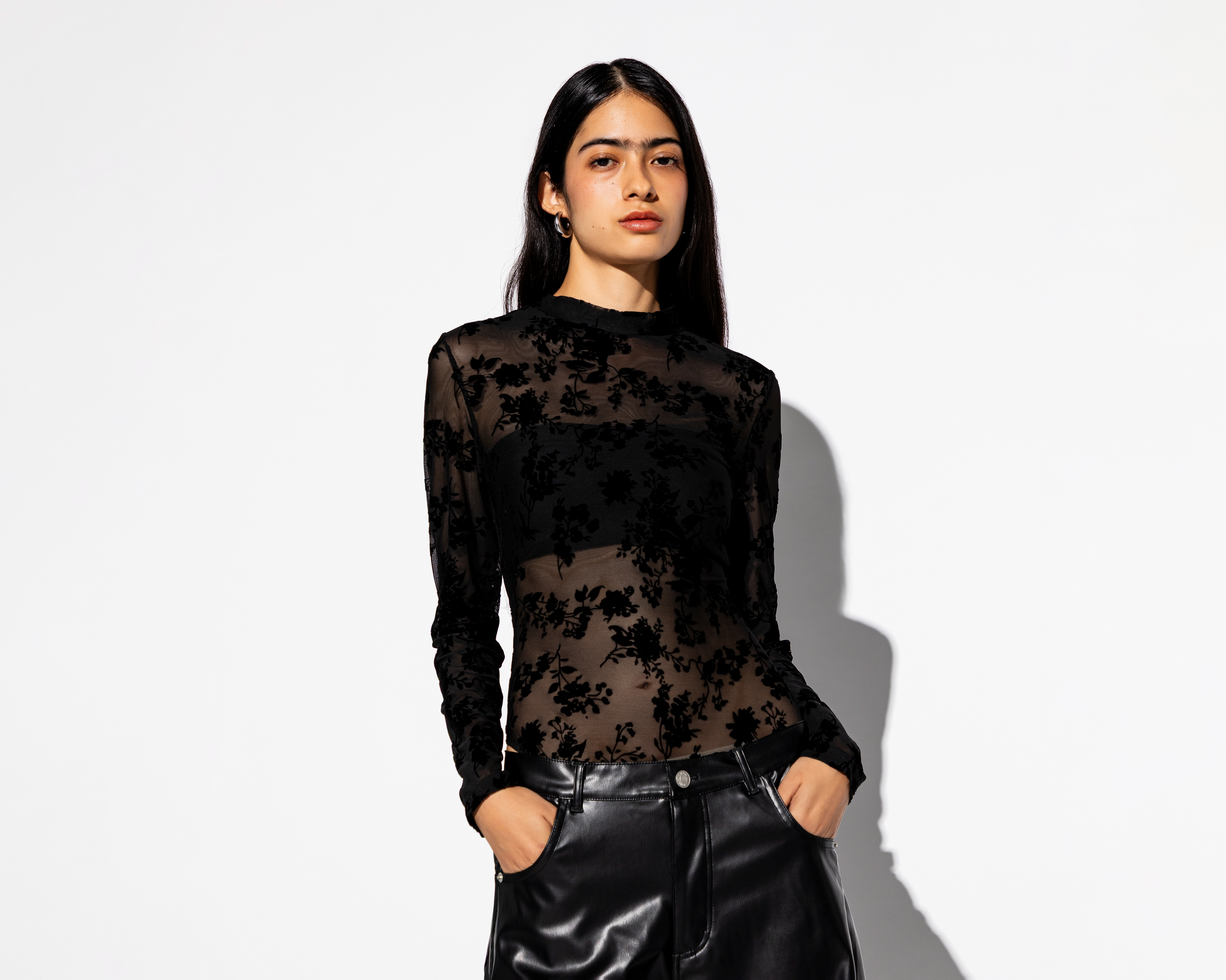 Foto 2 | Foto 2 | Blusa de Mesh Strona para Mujer