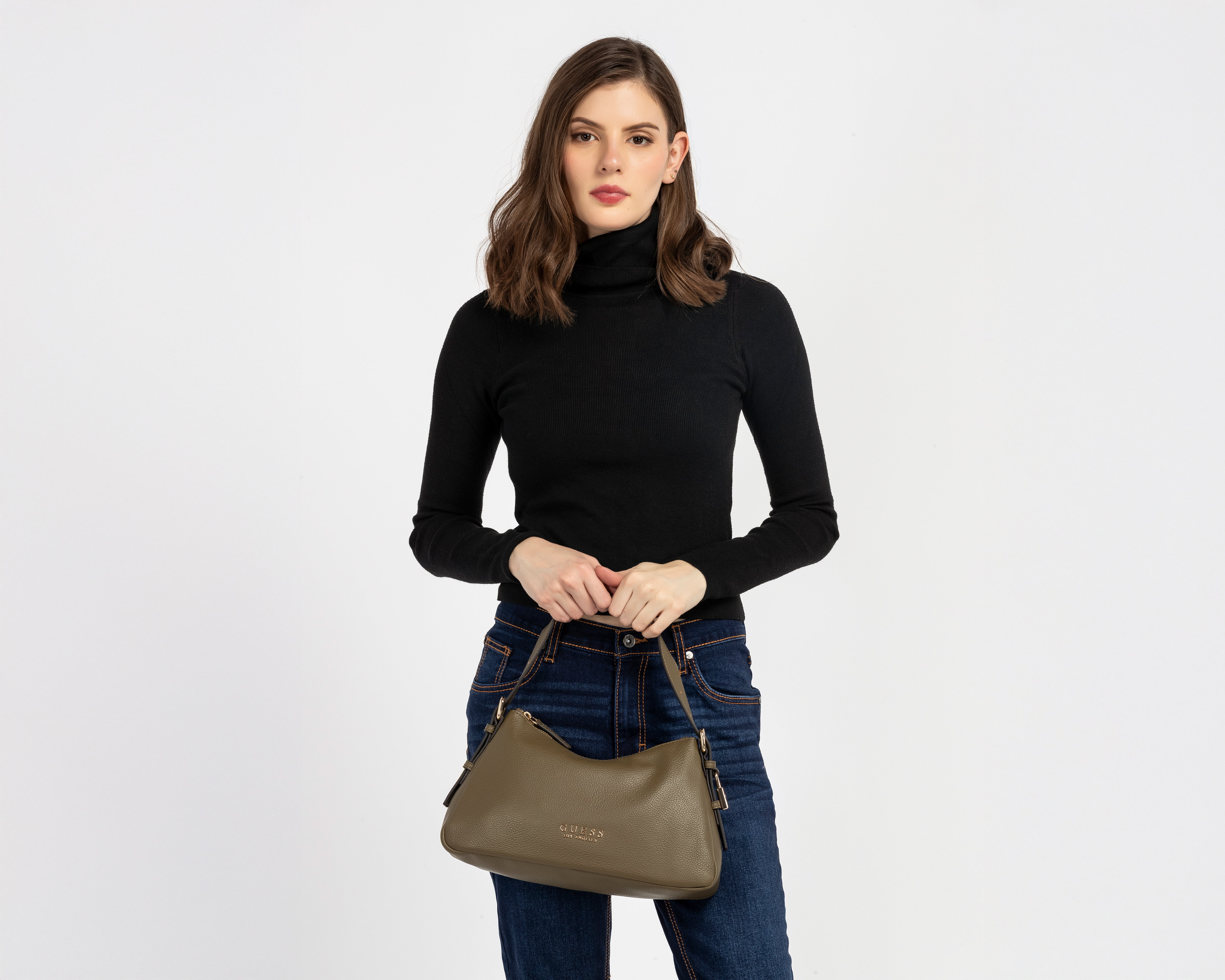 Foto 7 pulgar | Foto 6 | Bolsa de Mano Guess Alisha