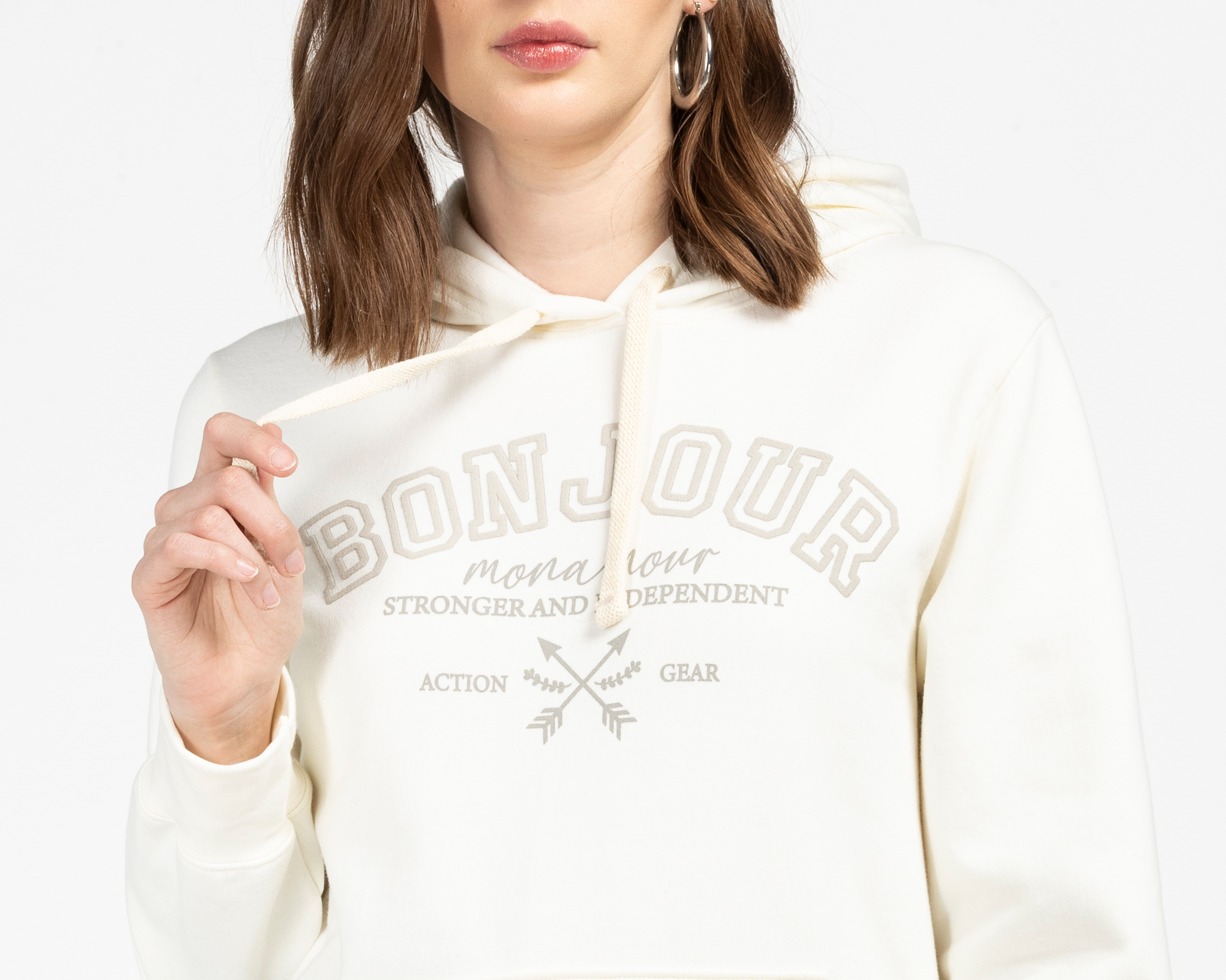 Foto 4 | Foto 4 | Sudadera con Capucha Action Gear para Mujer