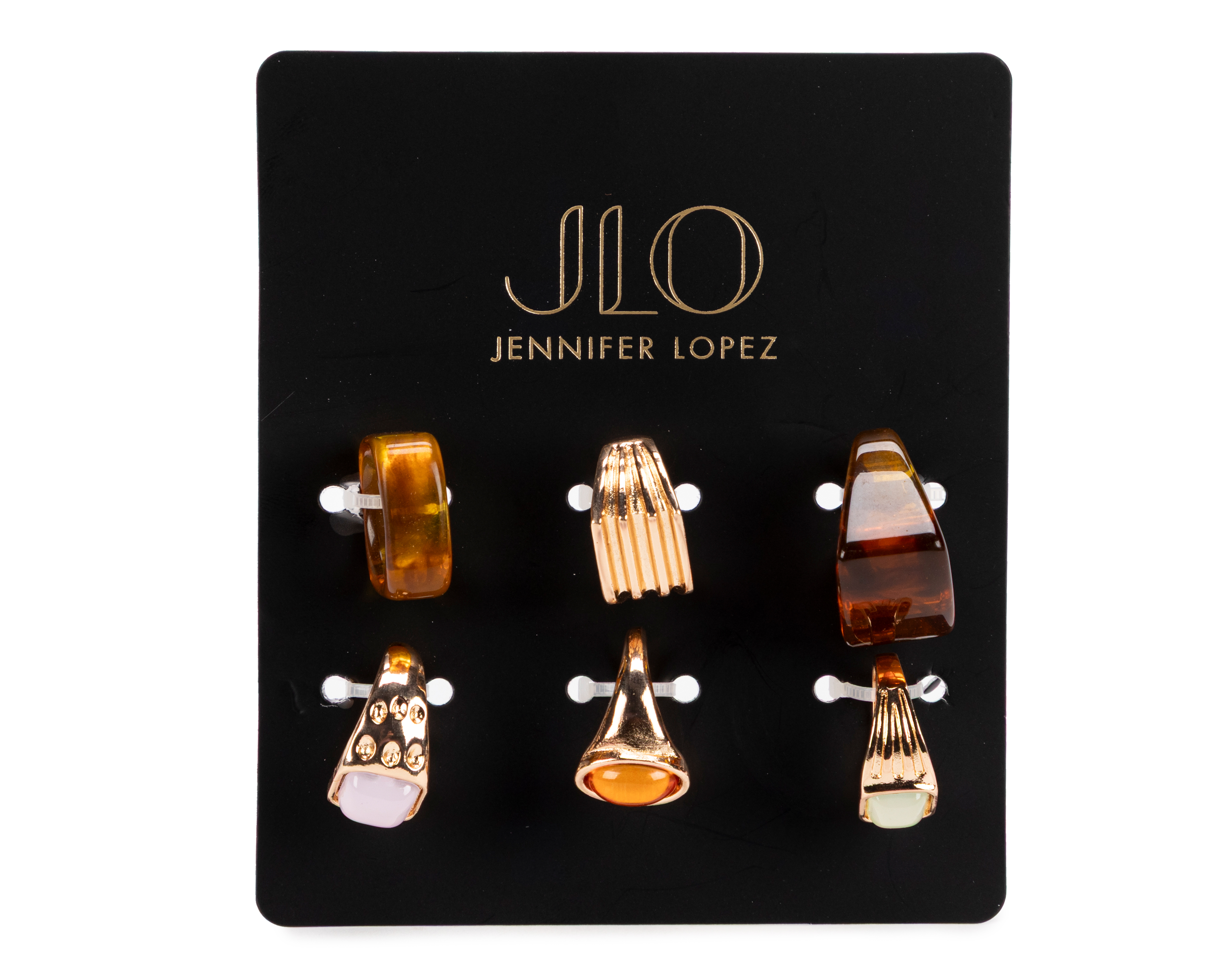 Foto 1 | Foto 1 | Anillo de Metal Jennifer Lopez 6 Piezas