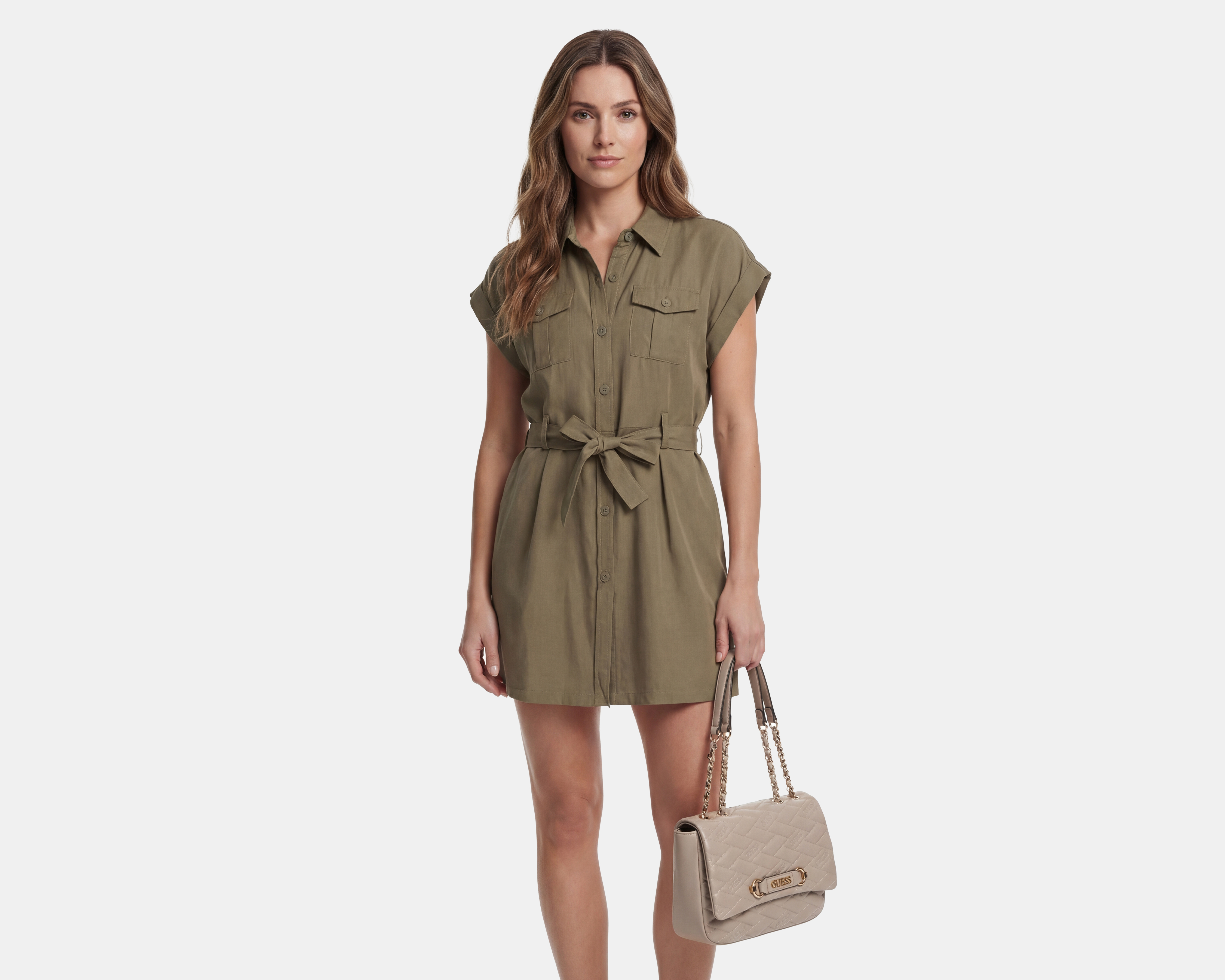 Foto 7 | Foto 7 | Bolsa Cruzada Guess Briella