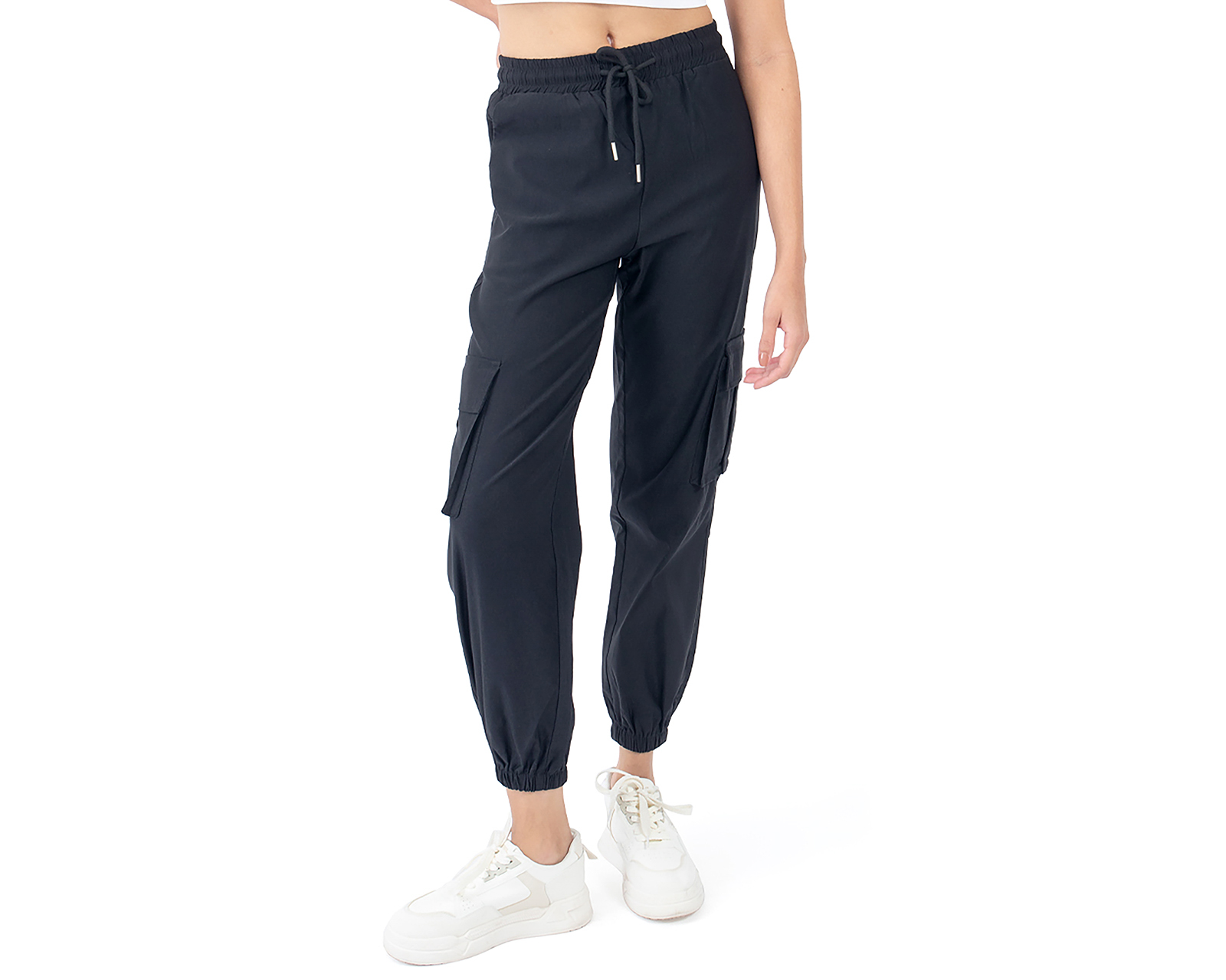 Jogger Forever 21 con Bolsas Cargo para Mujer