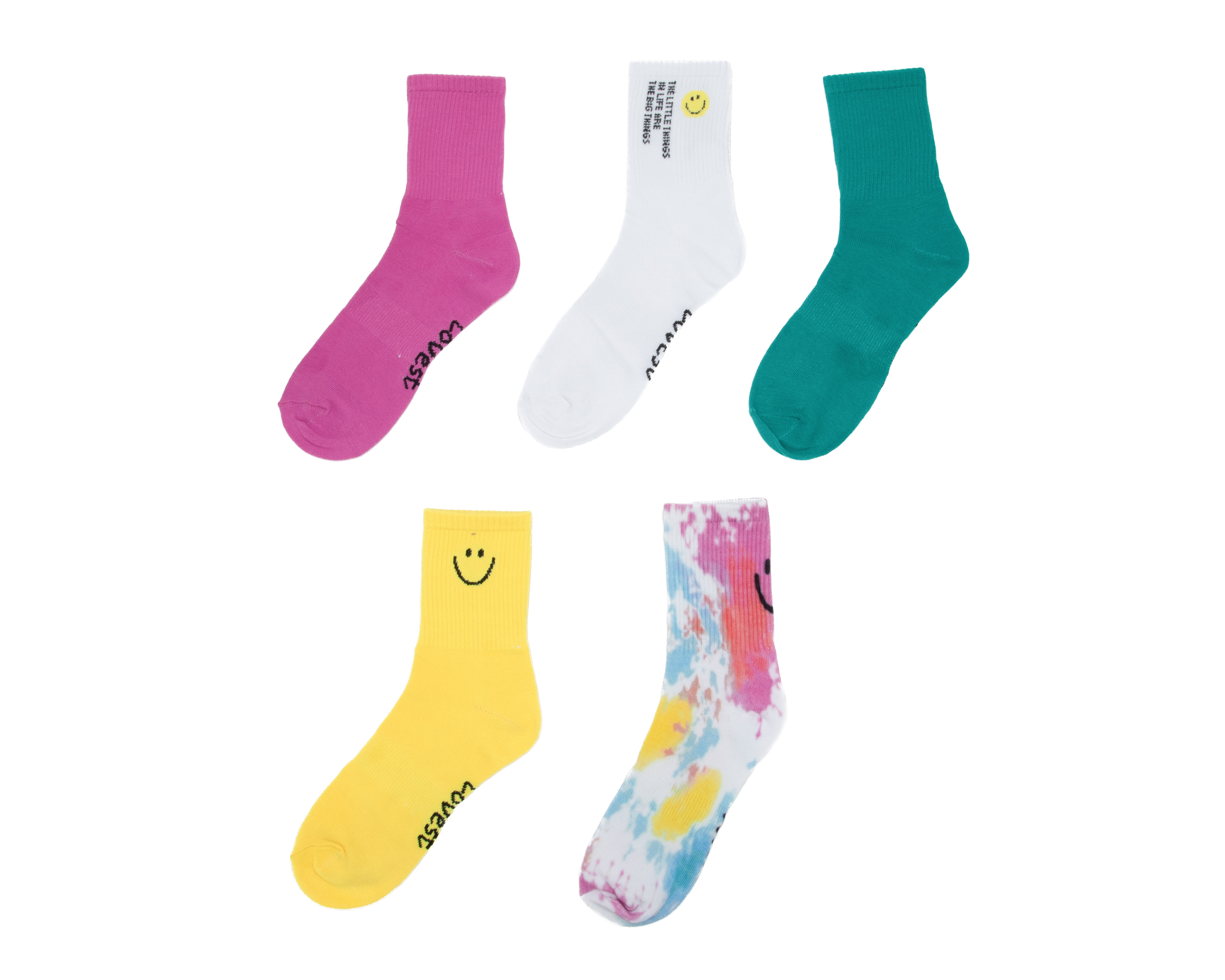 Calcetas Lovest para Mujer 5 Pares