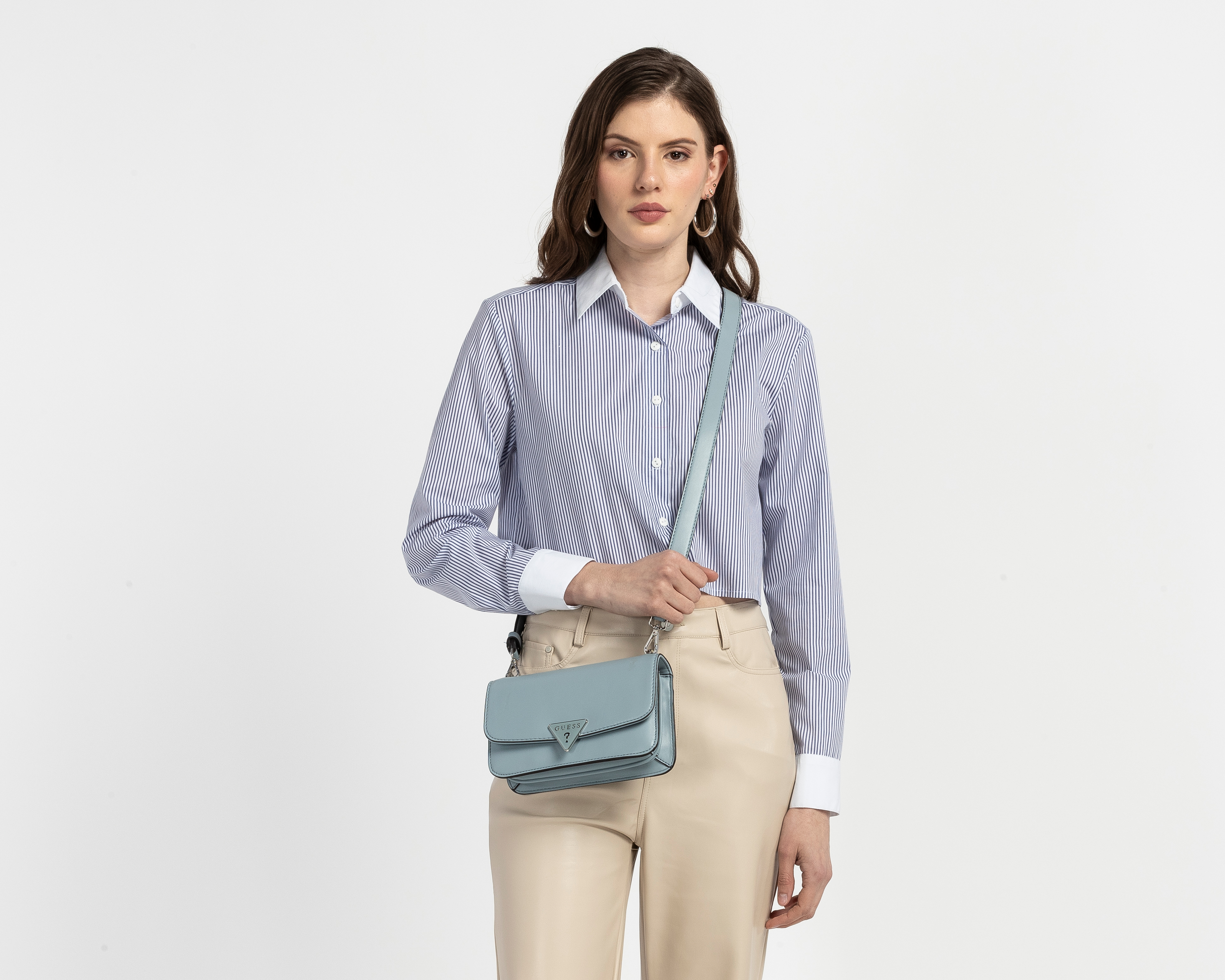 Foto 6 | Foto 6 | Bolsa Cruzada Guess