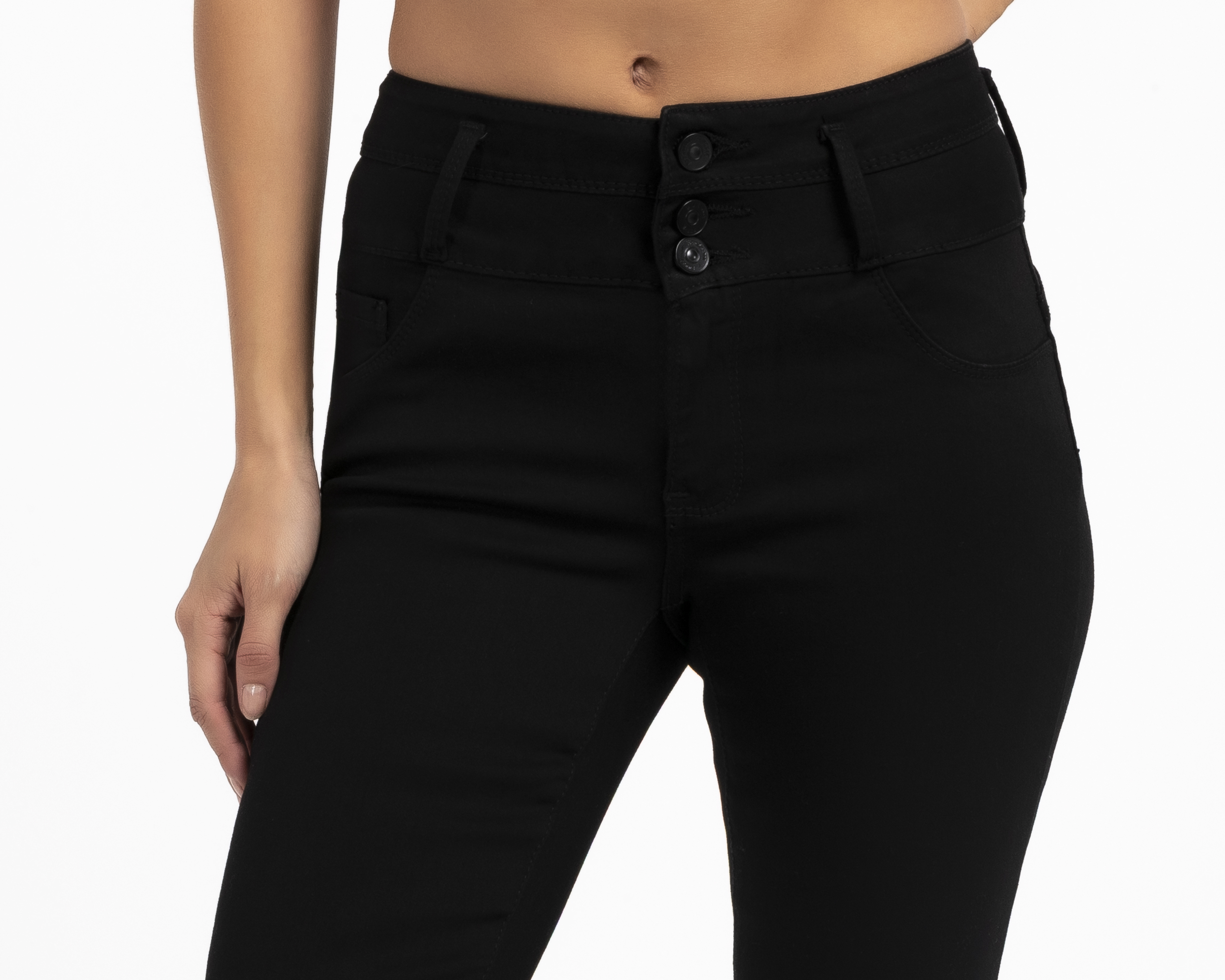 Foto 5 pulgar | Foto 4 | Jeans Flare Boy London para Mujer