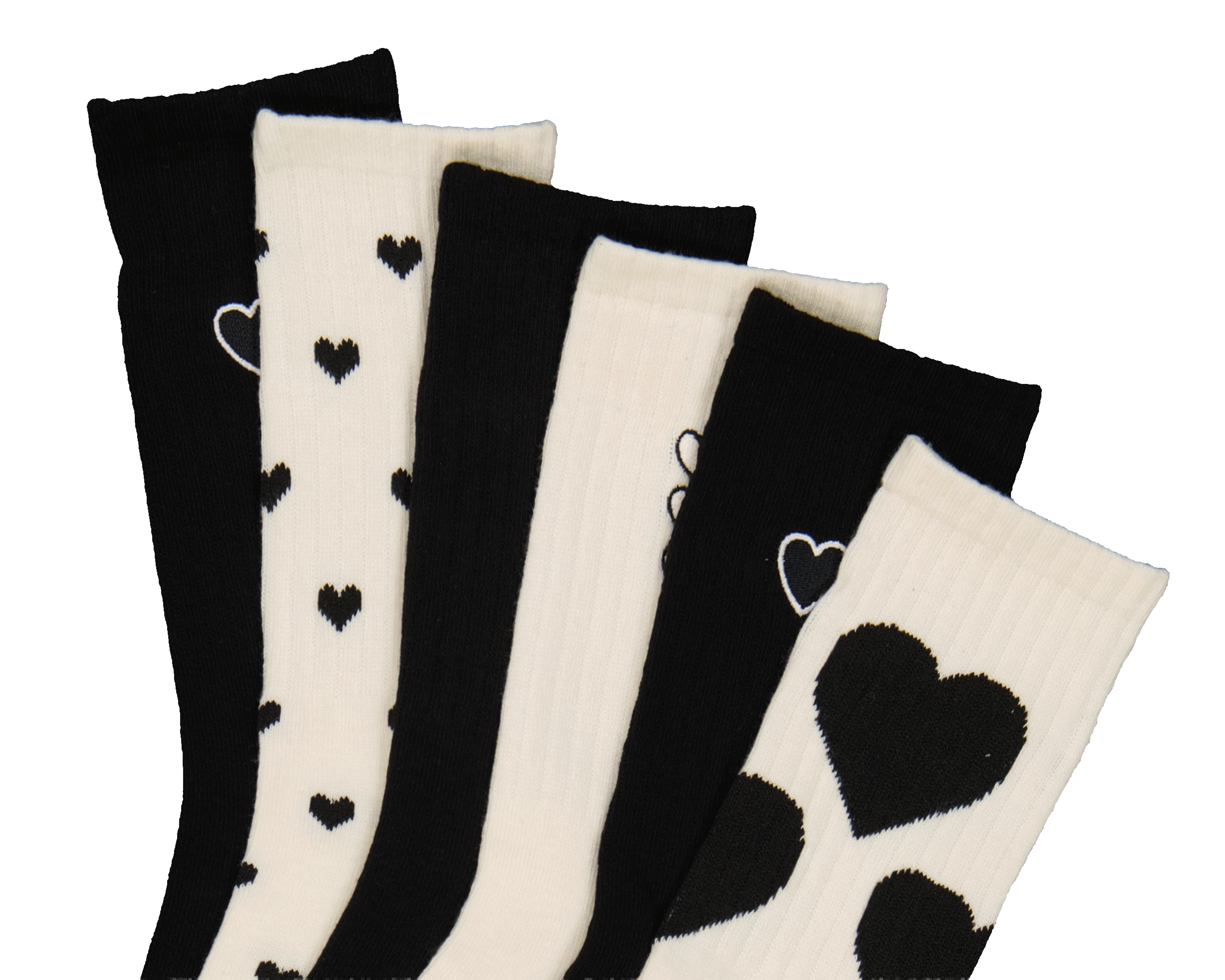 Foto 3 pulgar | Foto 2 | Calcetas Largas Lovest para Mujer 6 Pares