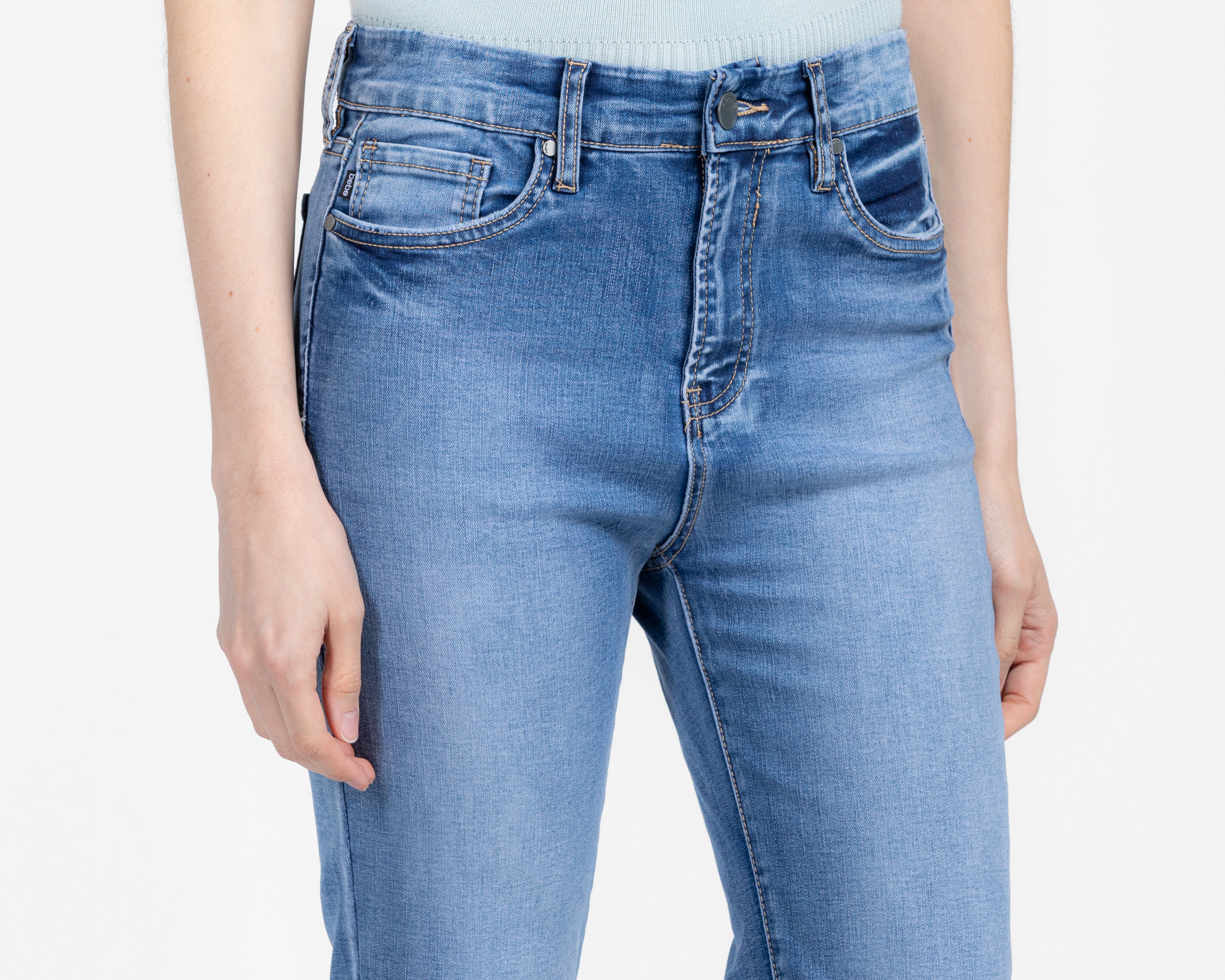 Foto 5 pulgar | Foto 4 | Jeans Flare Bebe para Mujer