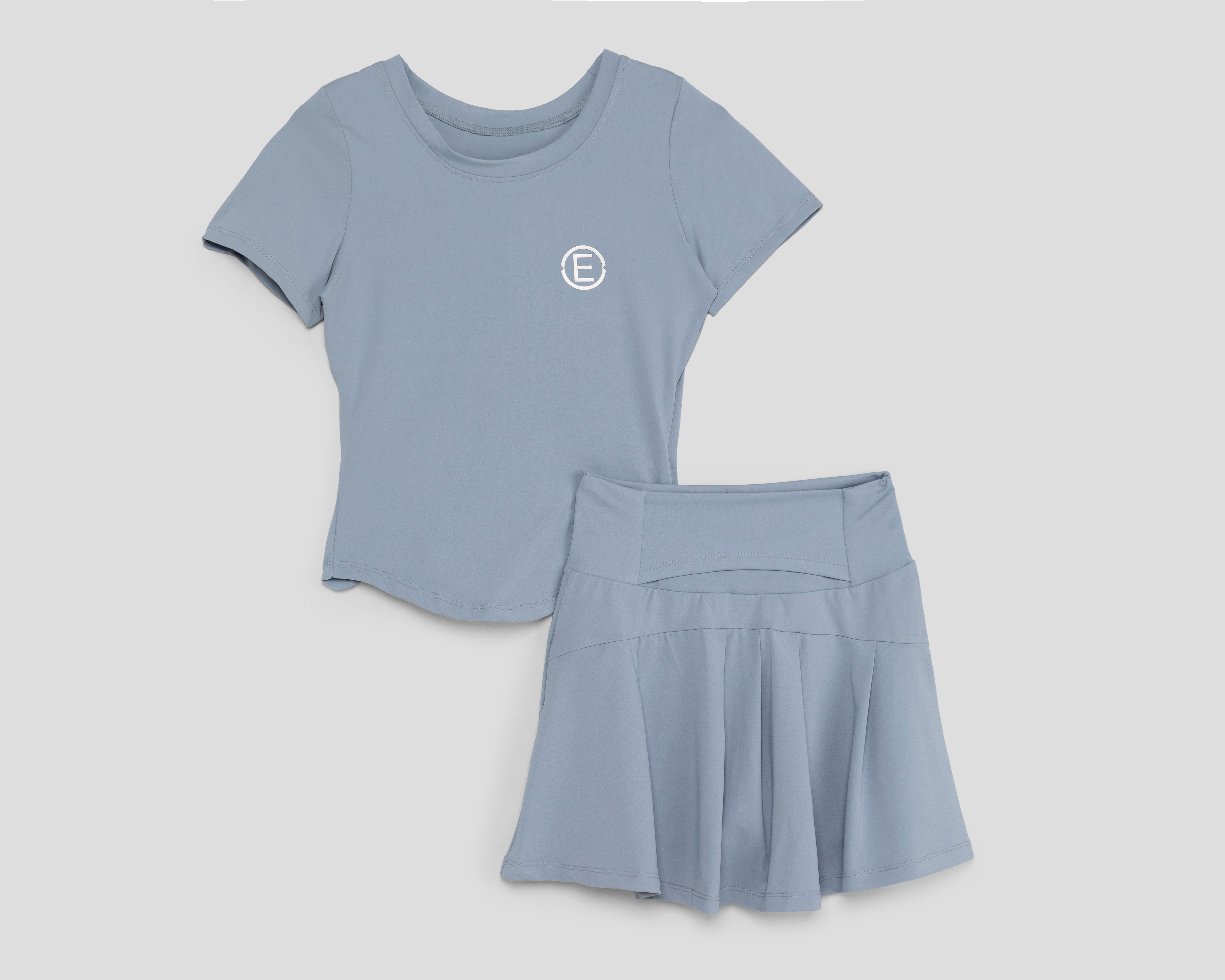 Foto 2 pulgar | Foto 1 | Conjunto Deportivo de Playera y Falda Meirius para Mujer