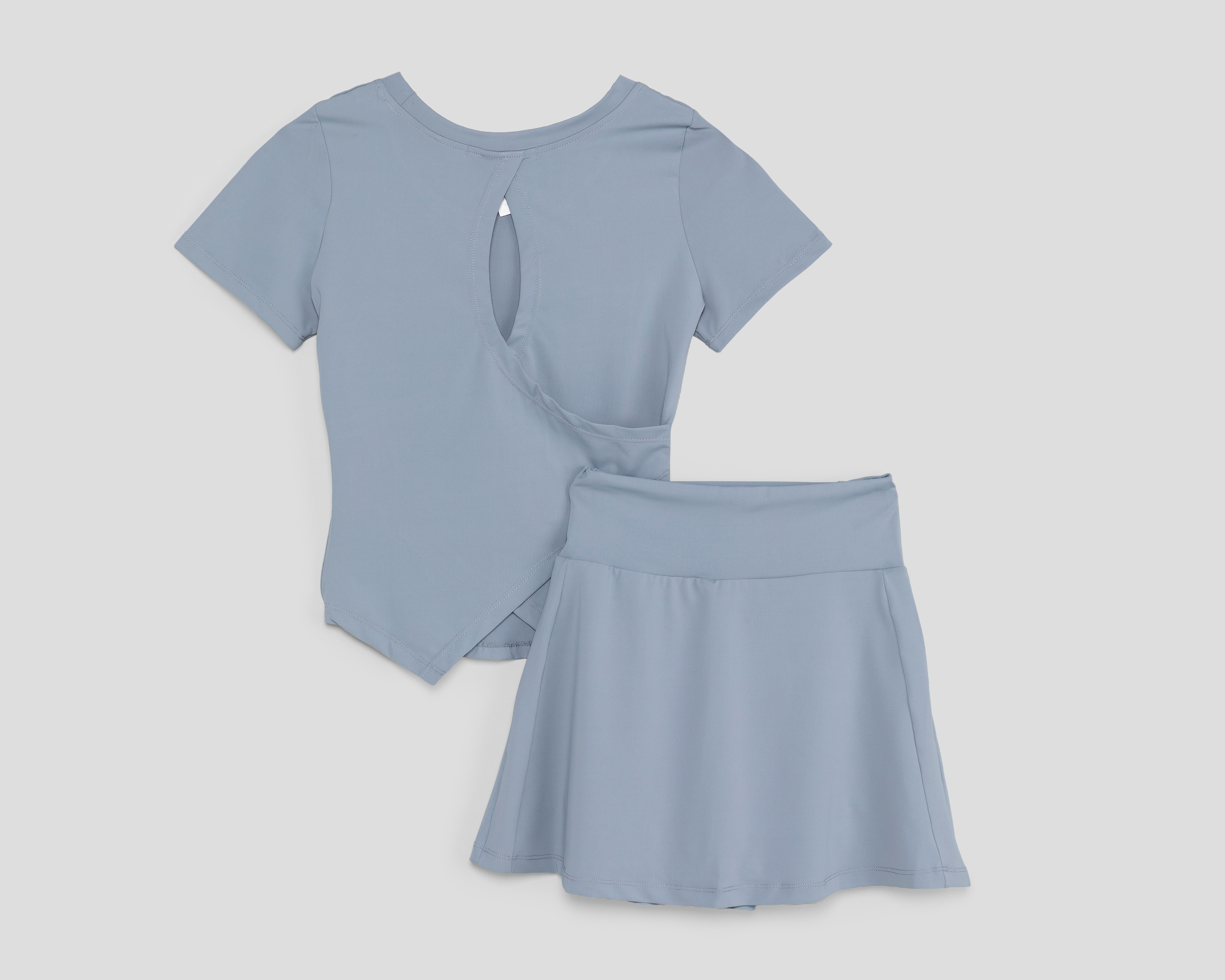 Foto 2 | Foto 2 | Conjunto Deportivo de Playera y Falda Meirius para Mujer