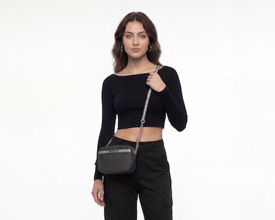 Foto 6 | Foto 6 | Bolsa Cruzada Guess Perrez