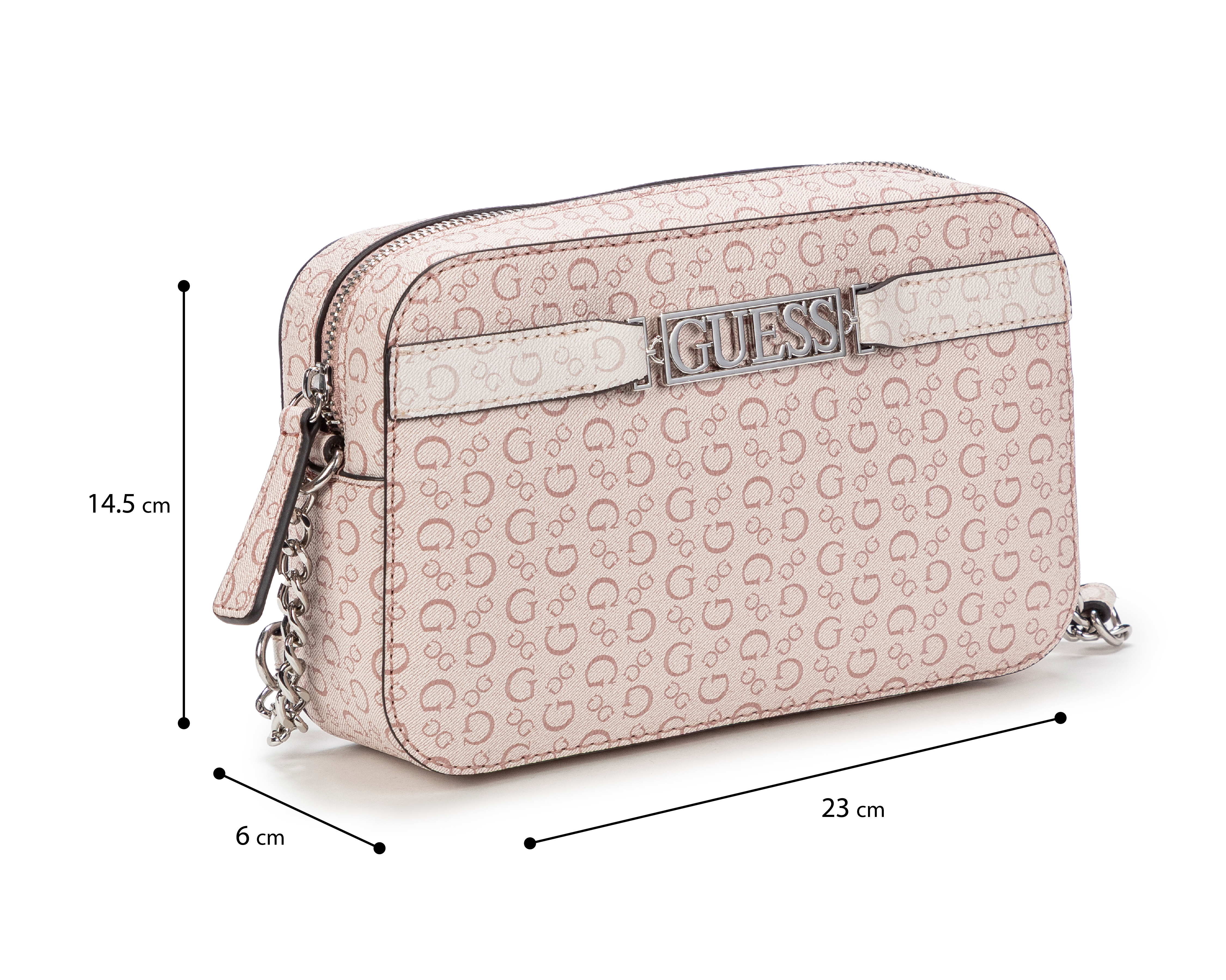 Foto 5 | Foto 5 | Bolsa Cruzada Guess Perrez