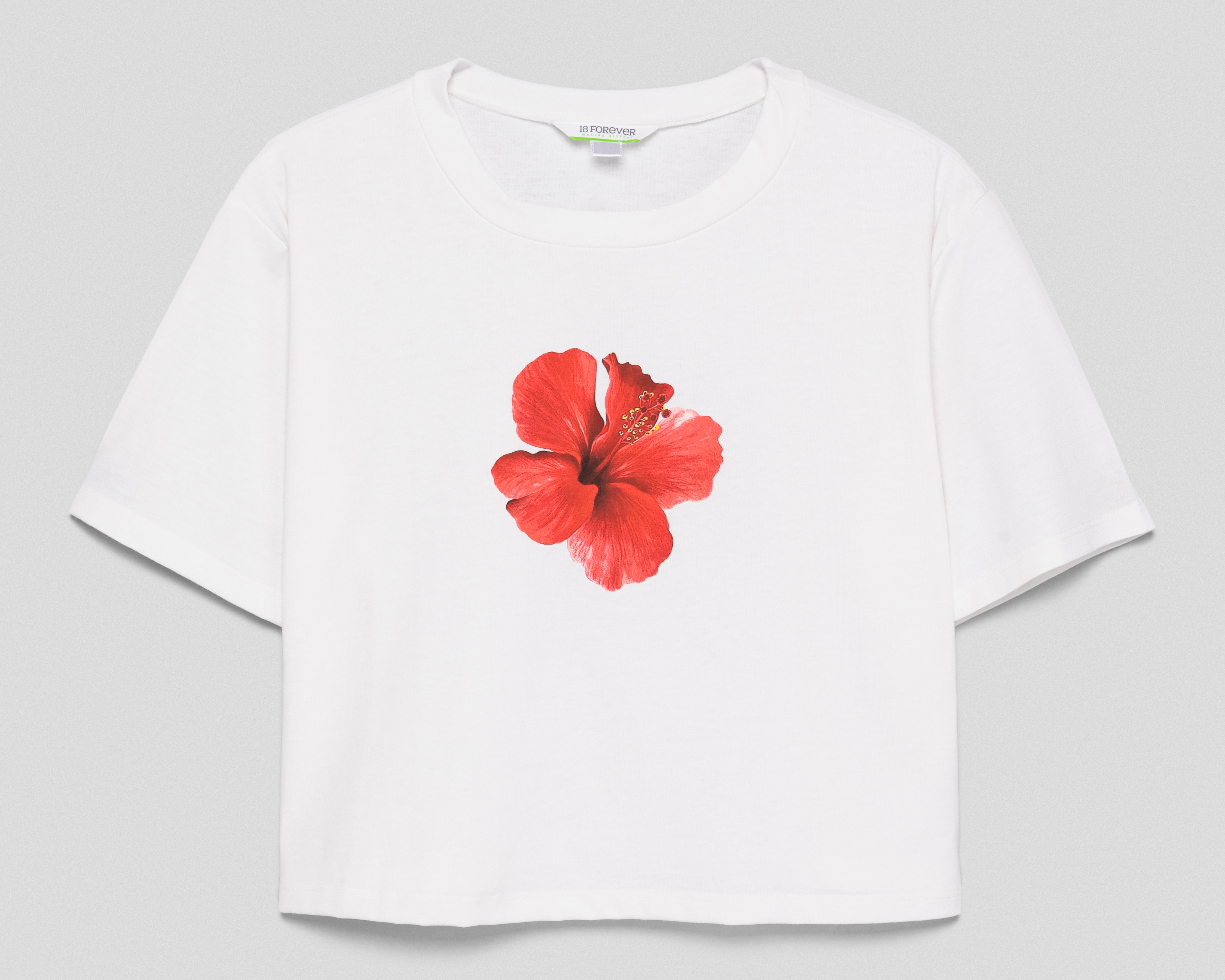 Foto 2 pulgar | Foto 1 | Playera Manga Corta 18 Forever para Mujer